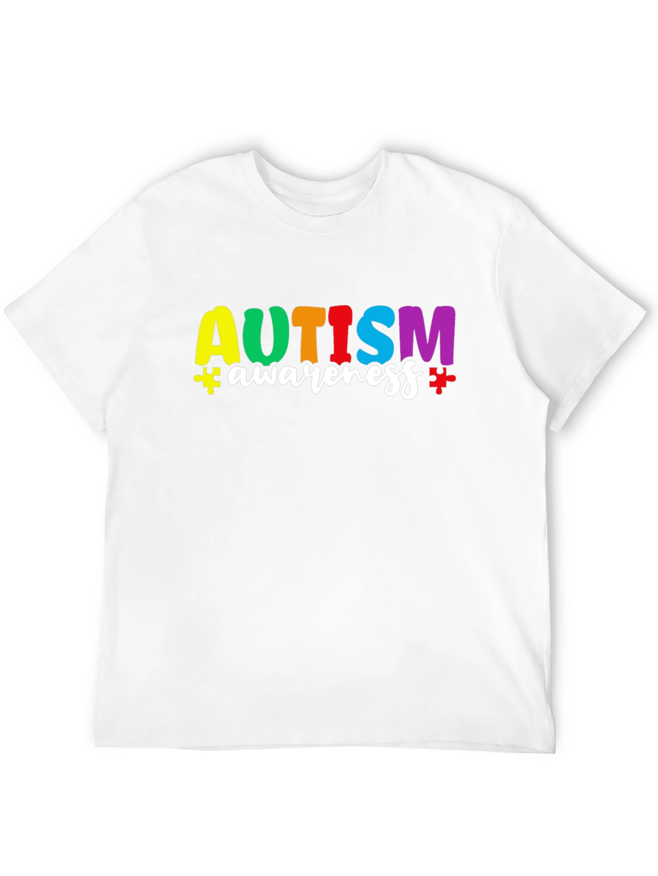 Autism Awareness Graphic Tee - Black