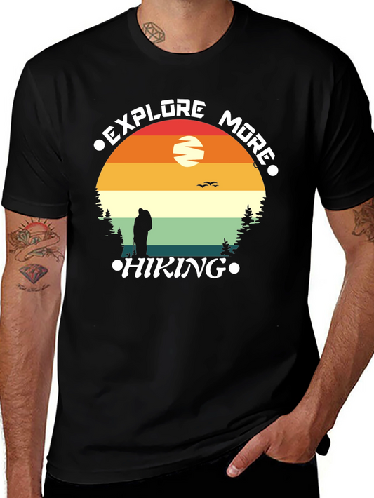 Explore More Hiking T-Shirt - Nature Adventure Tee