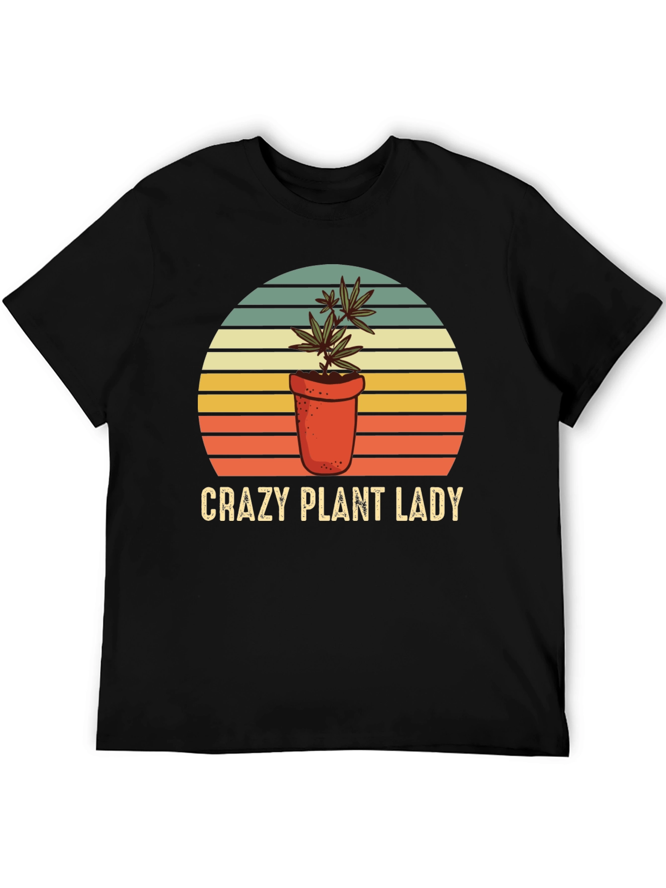 Crazy Plant Lady T-Shirt - Novelty Tee