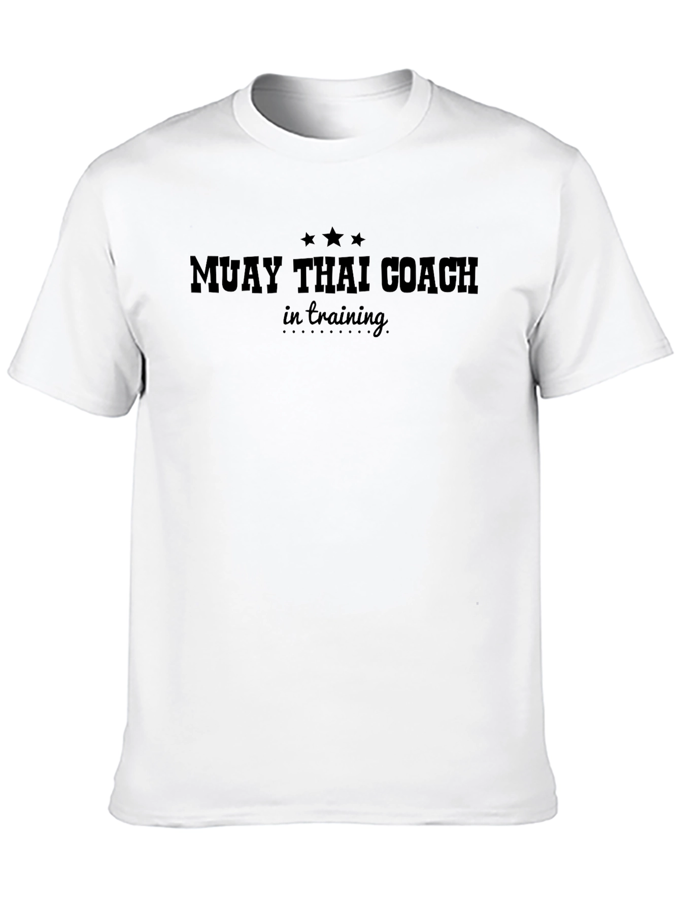 Muay Thai Coach in Training Black T-Shirt