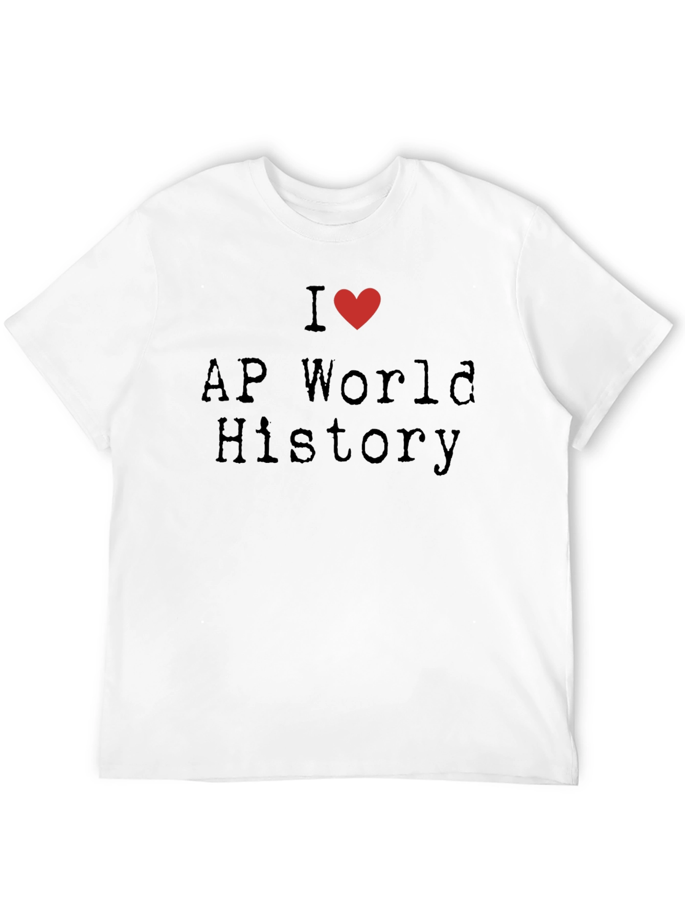 I Heart AP World History T-Shirt