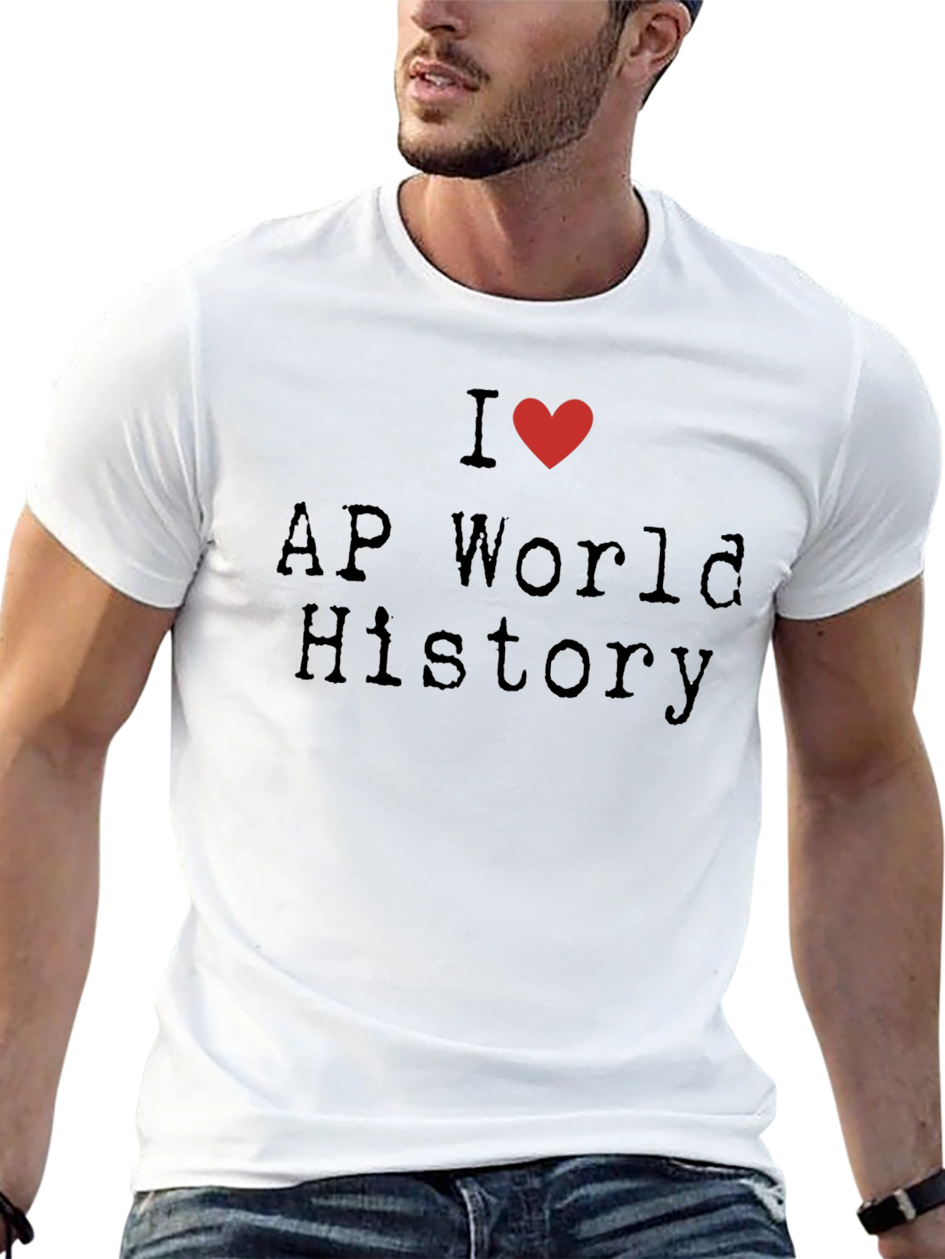 I Heart AP World History T-Shirt