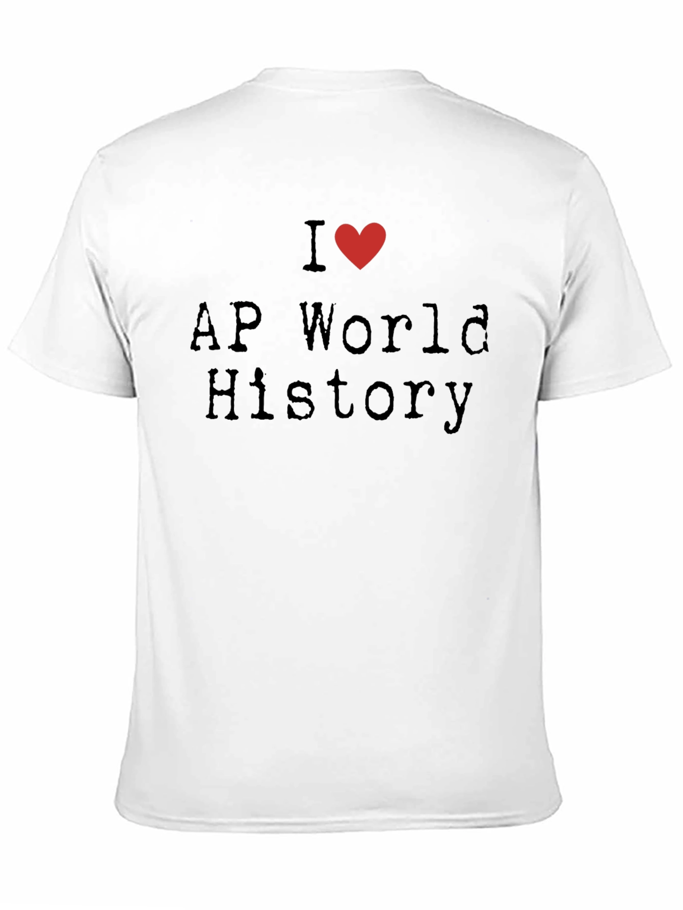 I Heart AP World History T-Shirt