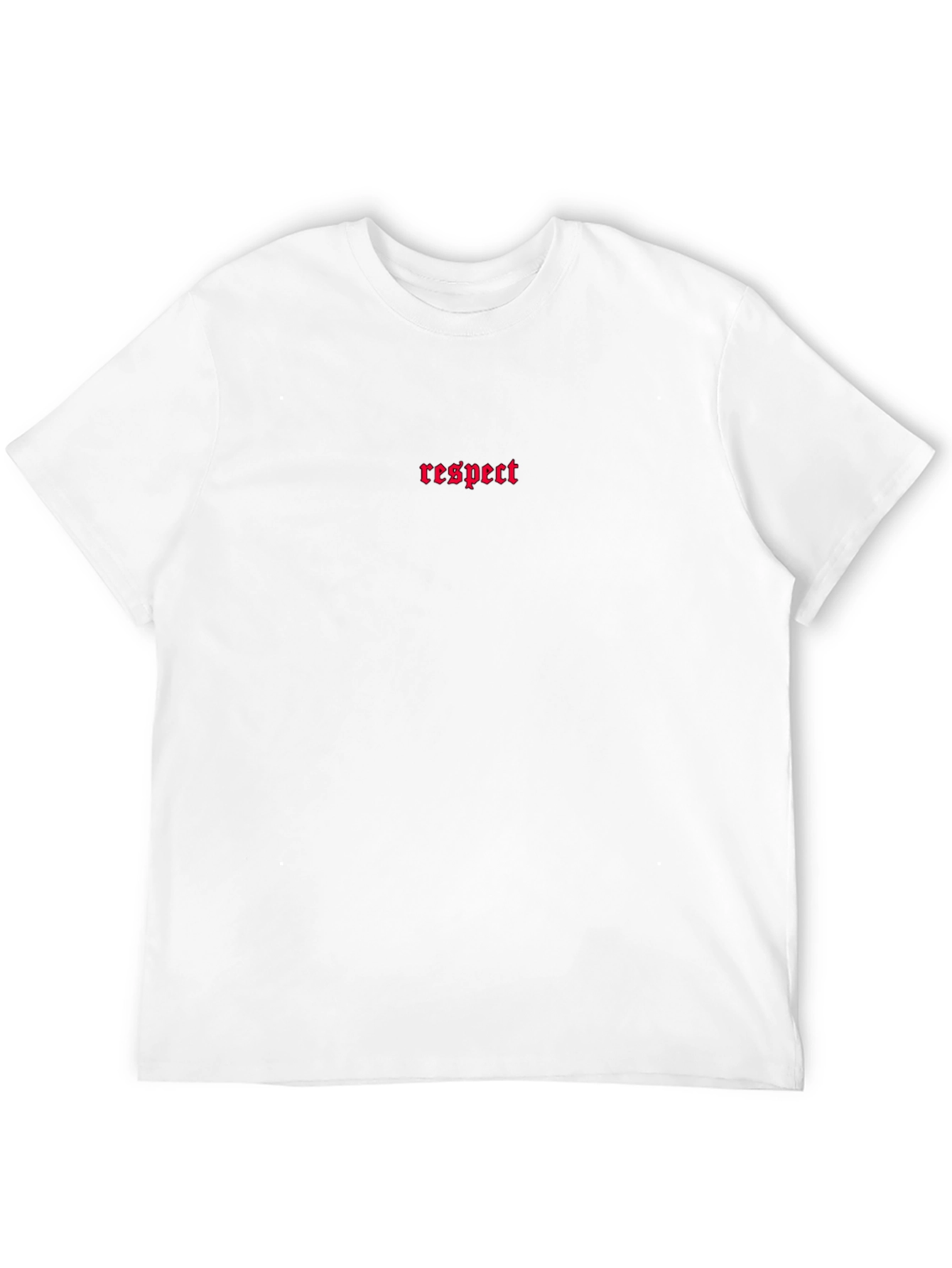 Respect Graphic Tee - Mens Black T-Shirt