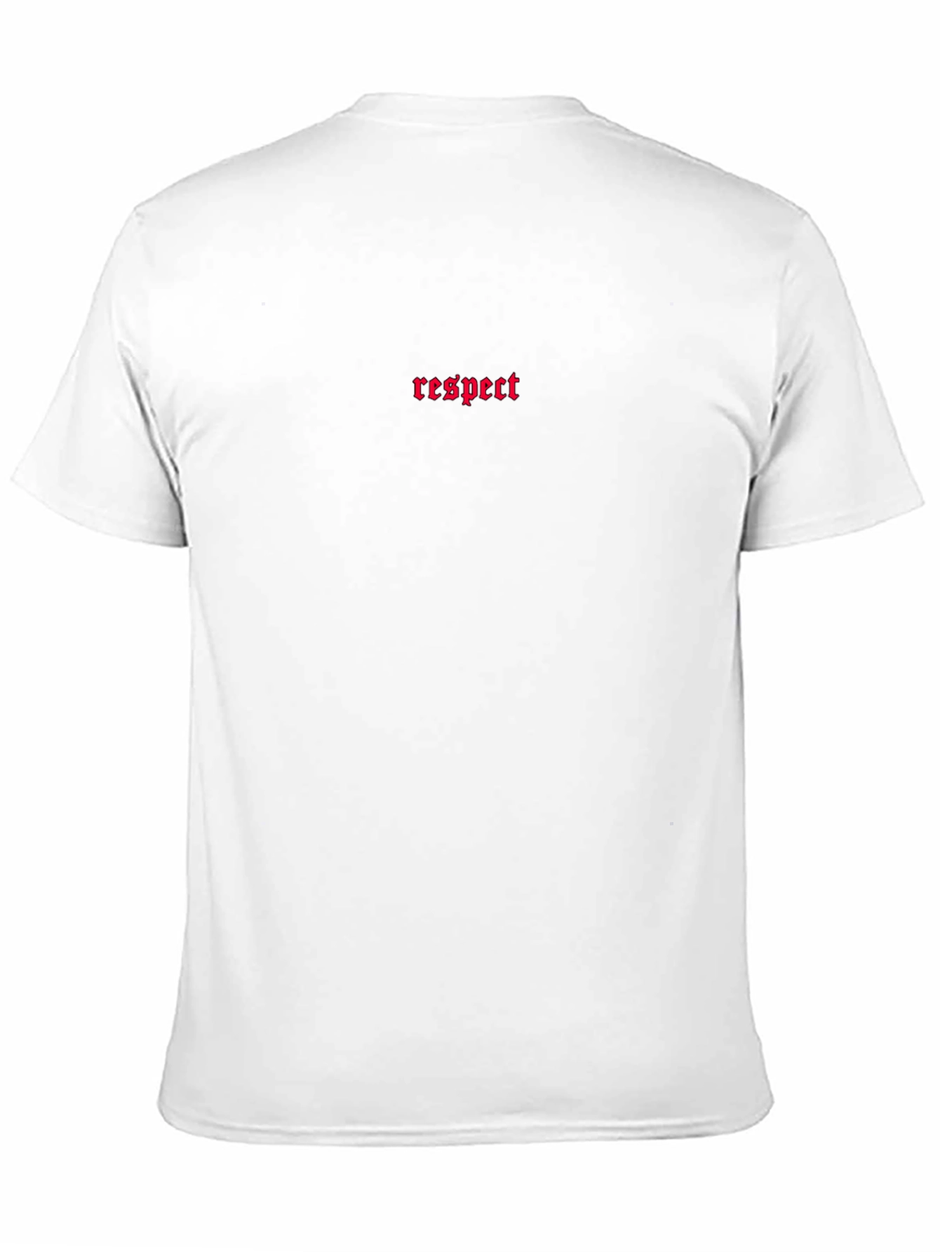 Respect Graphic Tee - Mens Black T-Shirt