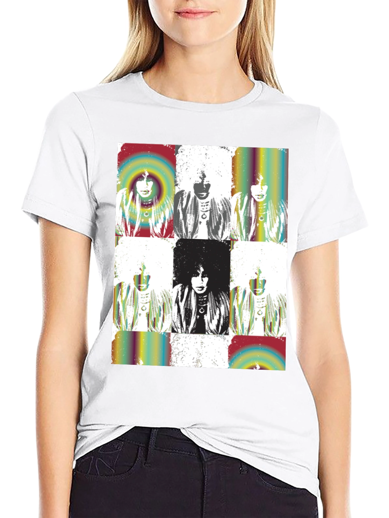 Retro Pop Art Graphic T-Shirt