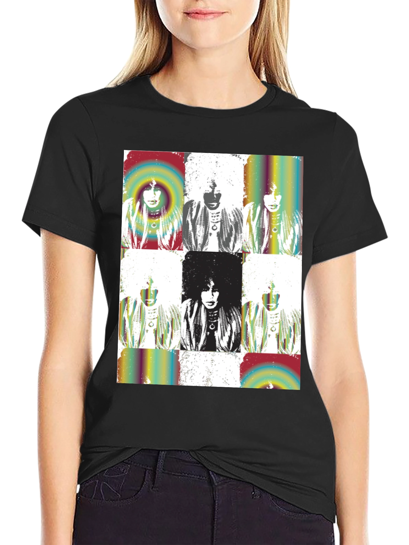 Retro Pop Art Graphic T-Shirt