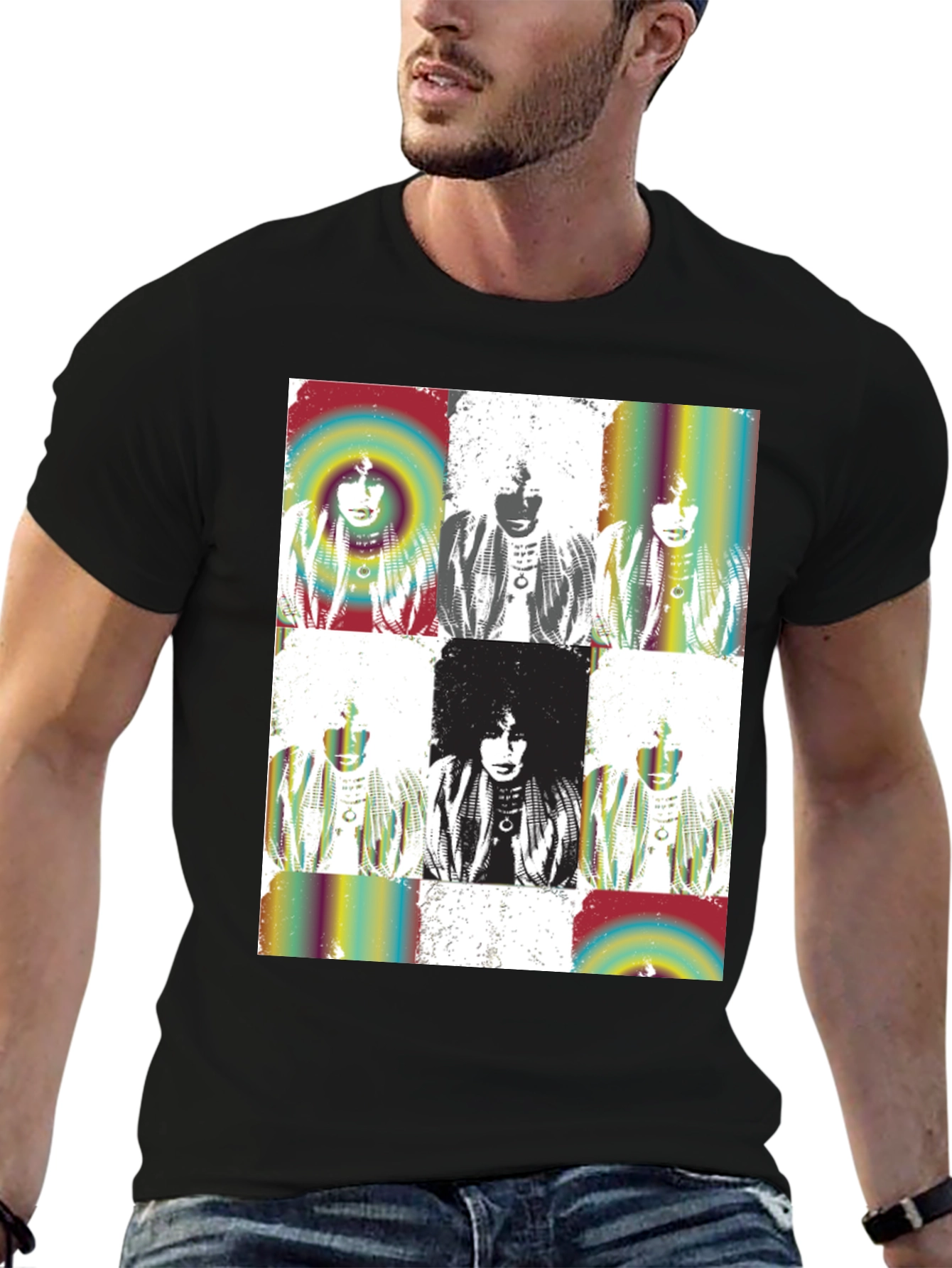 Retro Pop Art Graphic T-Shirt