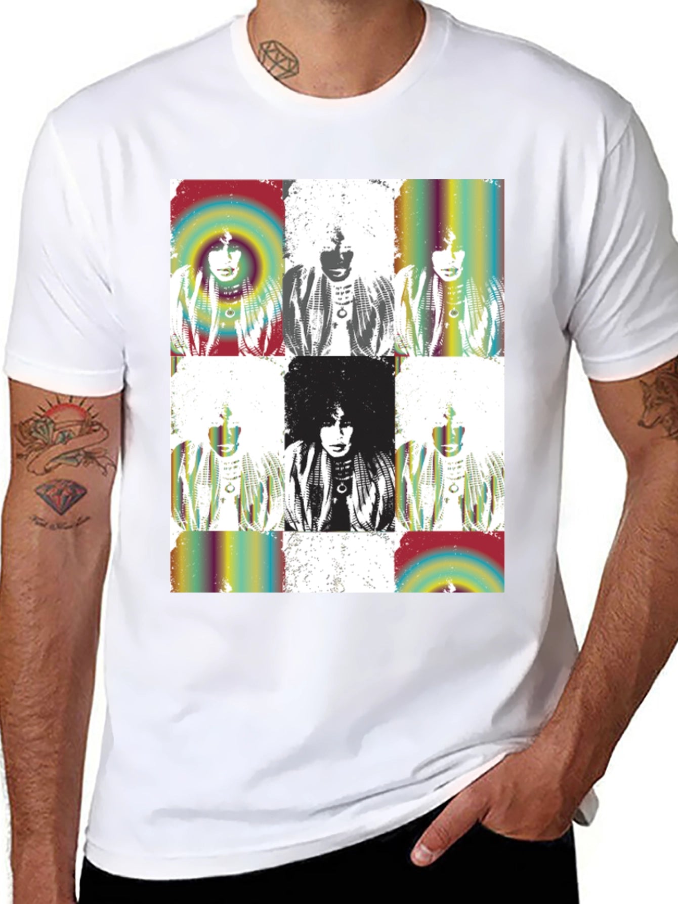 Retro Pop Art Graphic T-Shirt