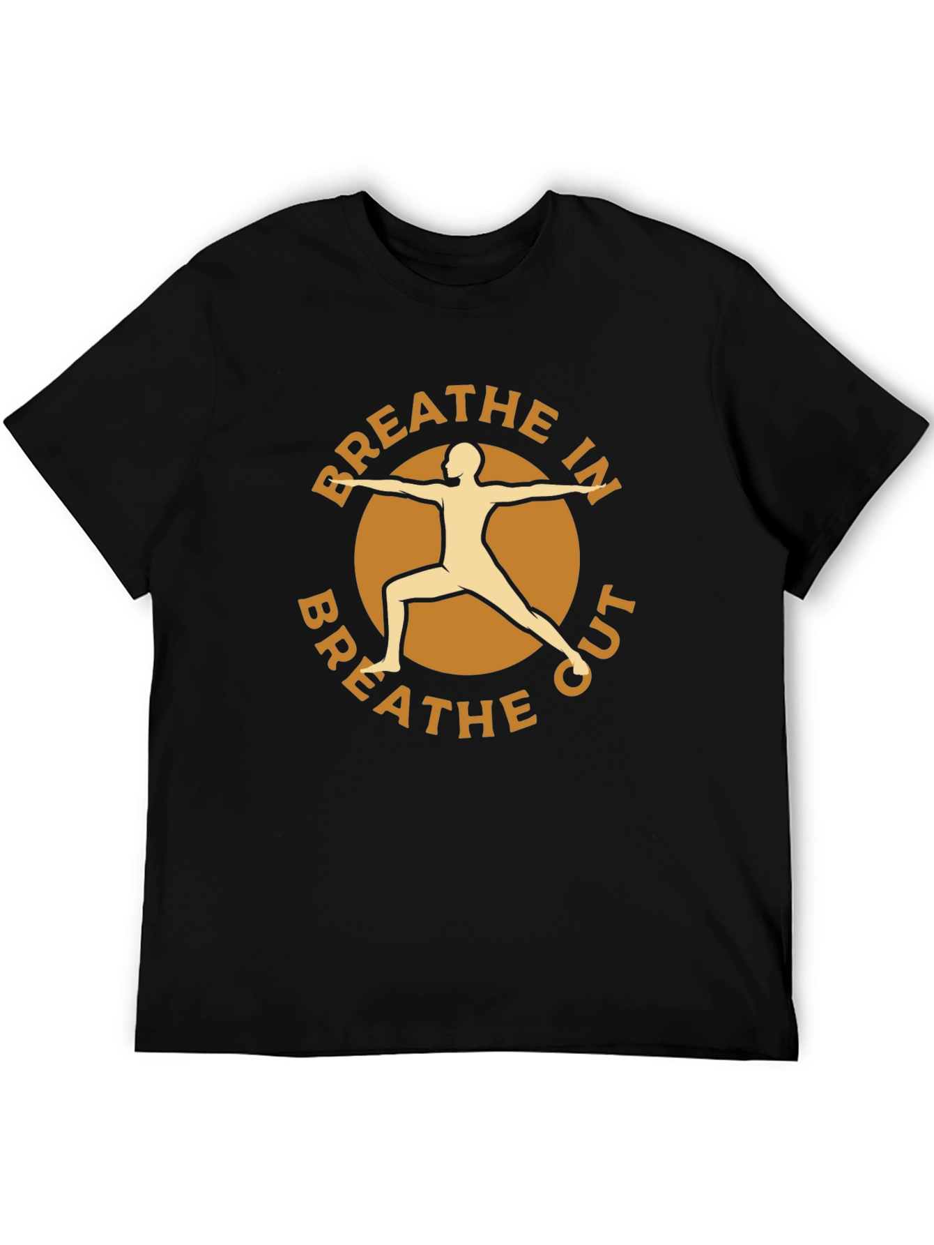 Breathe In Breathe Out Yoga Graphic Tee