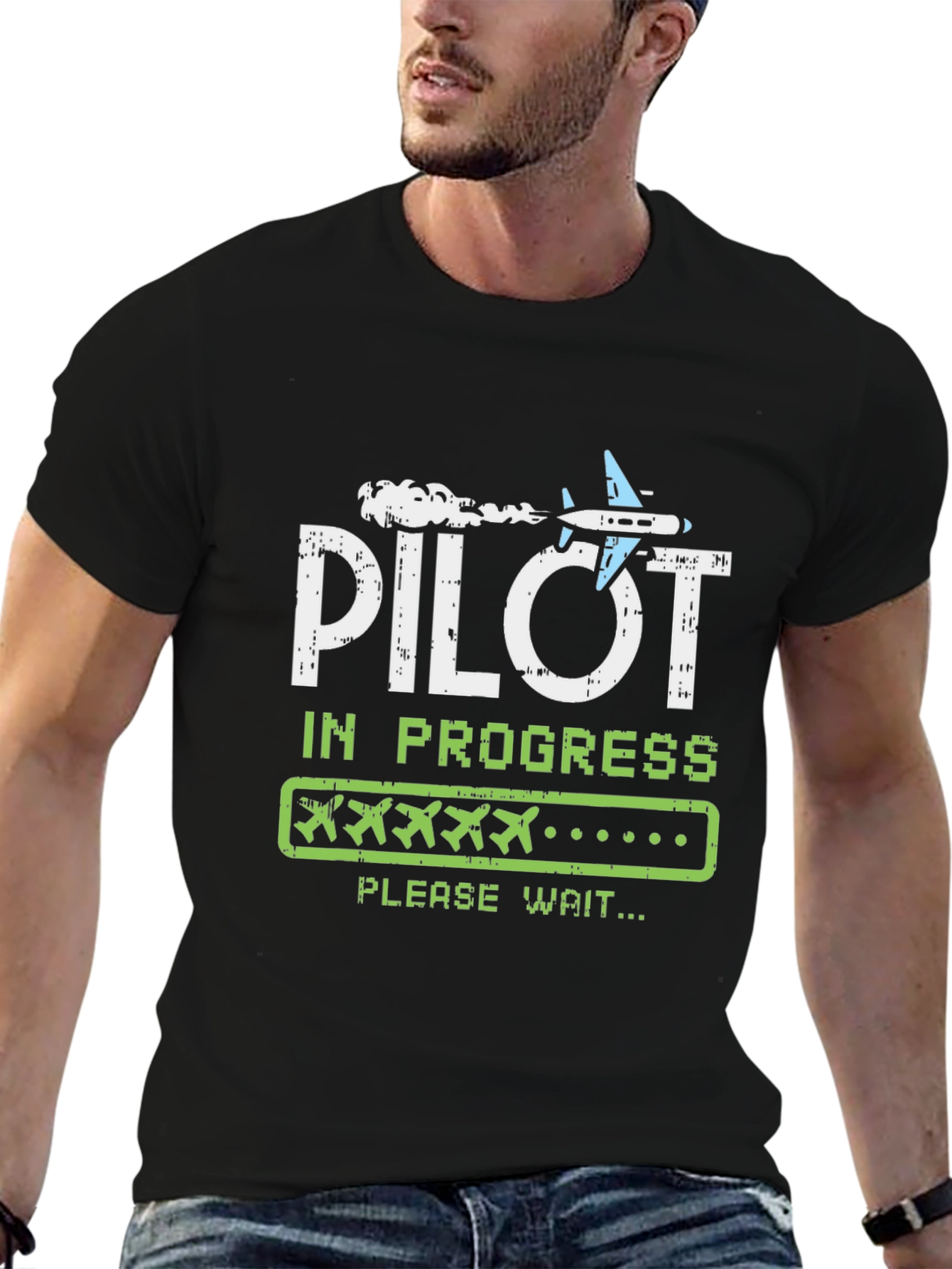 Pilot In Progress Graphic T-Shirt