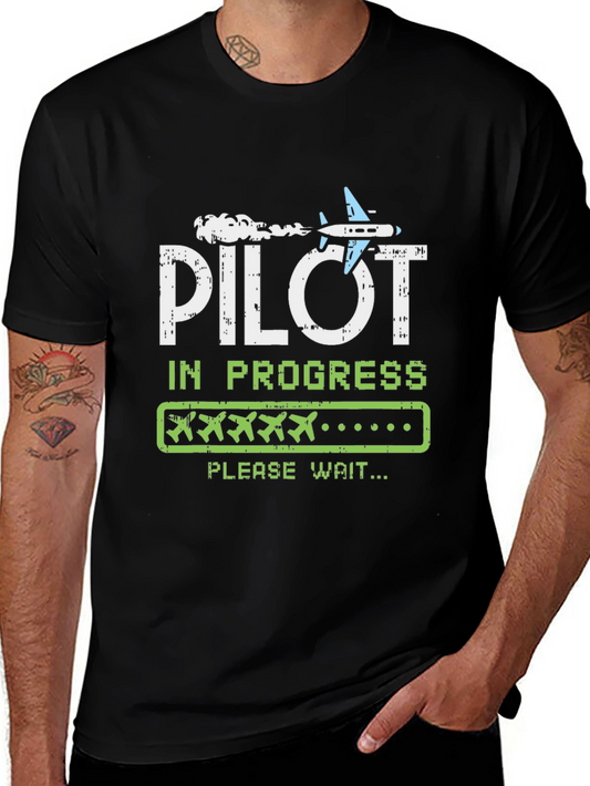 Pilot In Progress Graphic T-Shirt