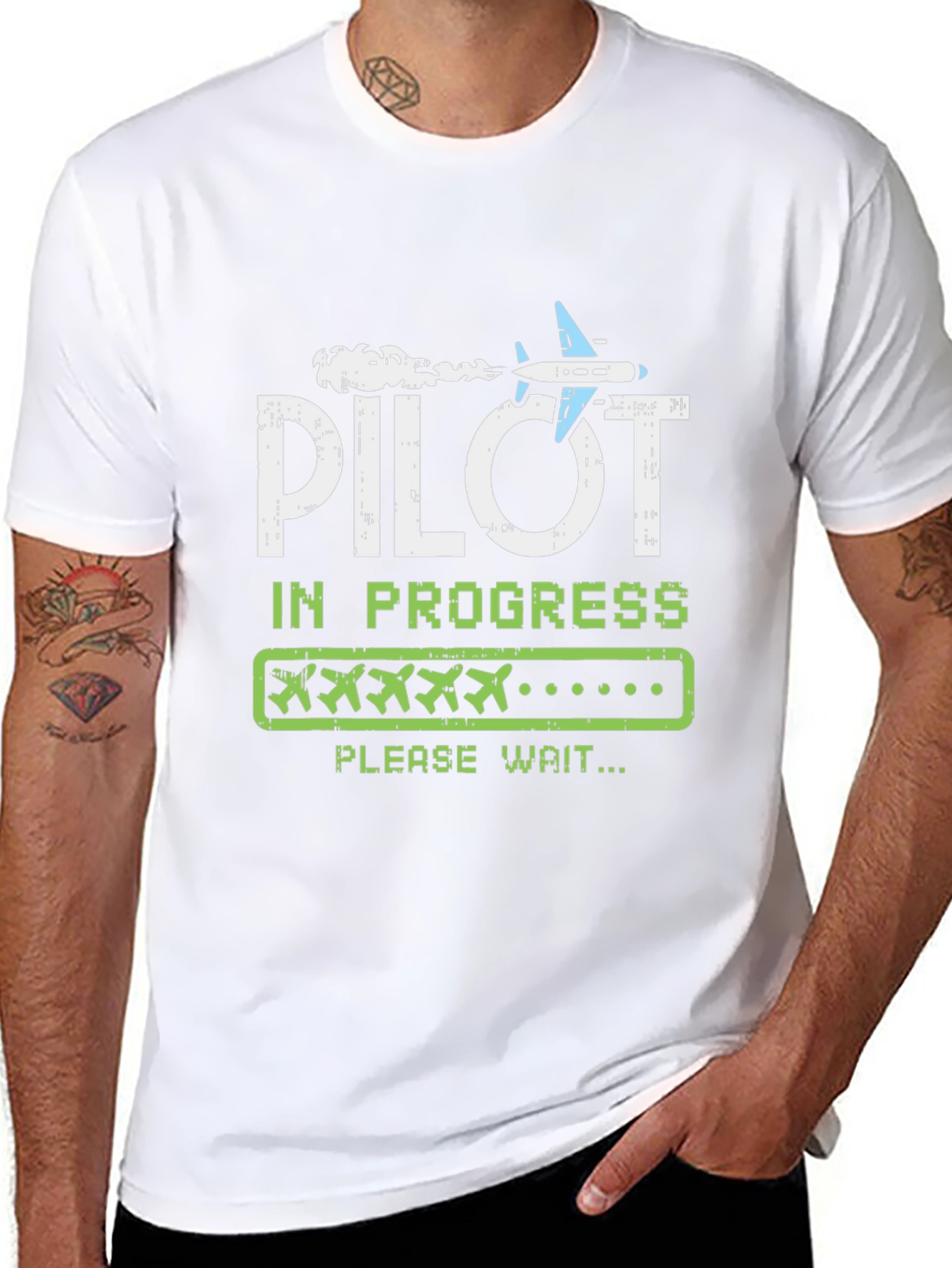Pilot In Progress Graphic T-Shirt