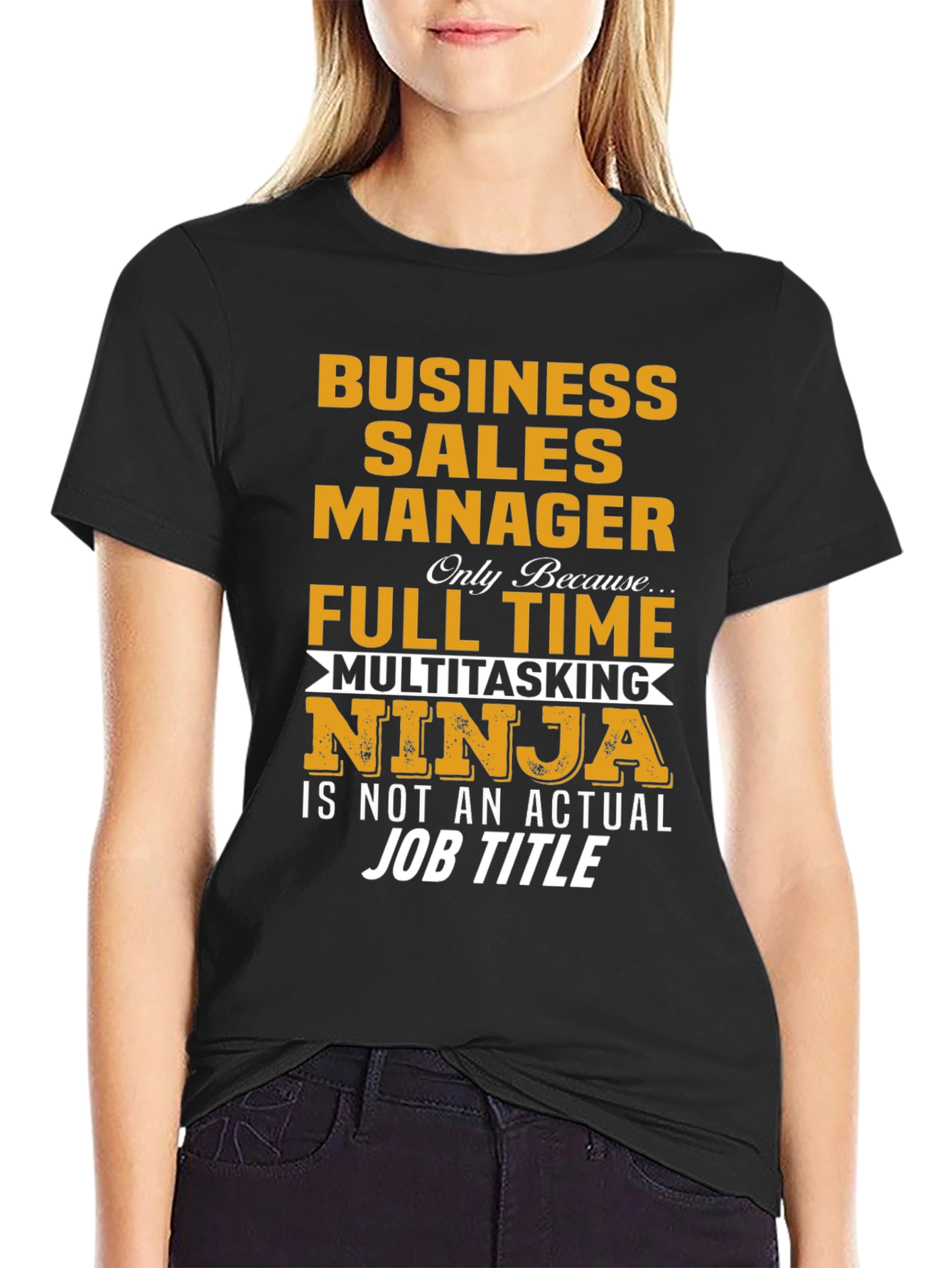 Business Sales Manager Ninja T-Shirt
