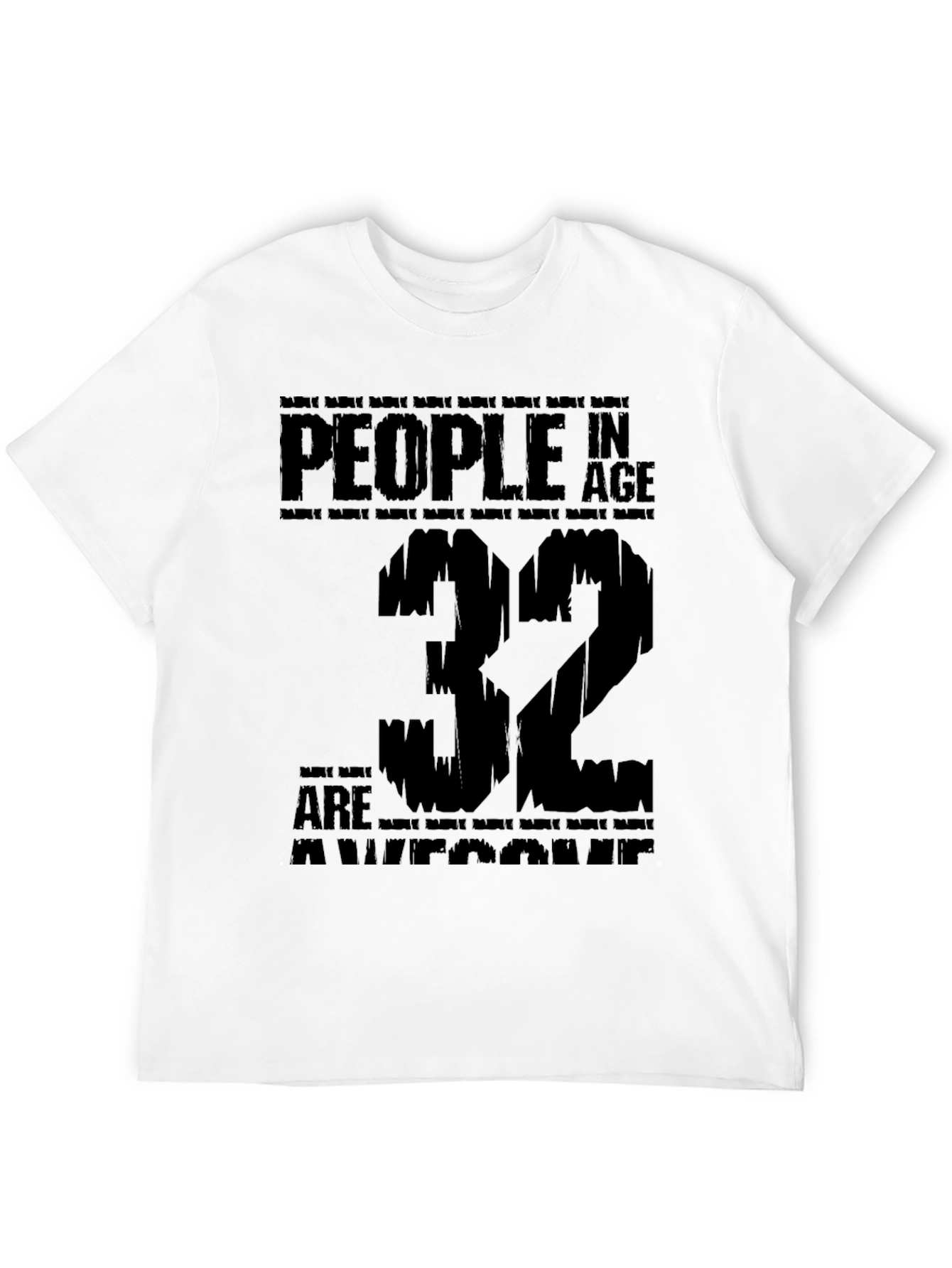 32nd Birthday Awesome People T-Shirt