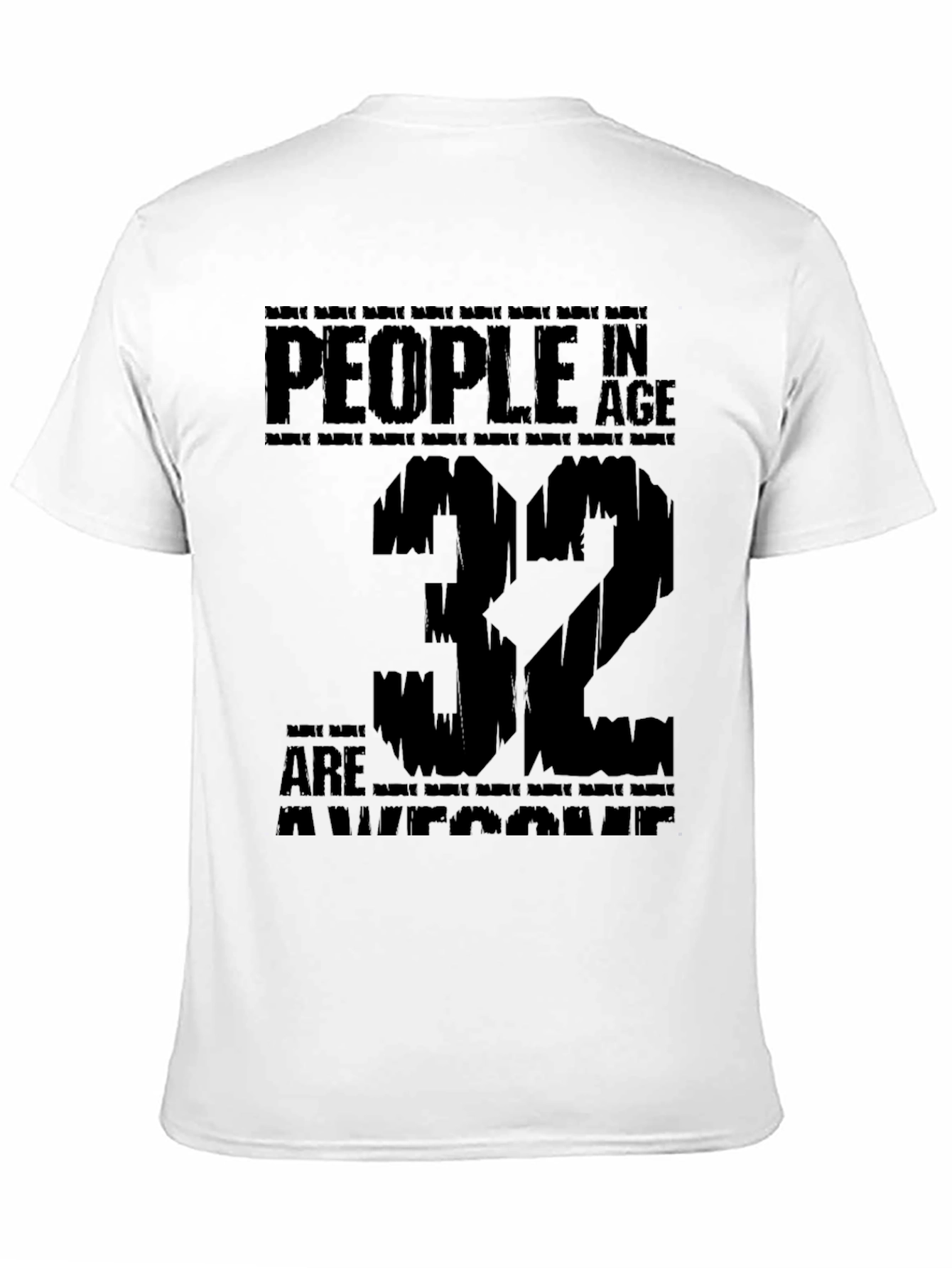 32nd Birthday Awesome People T-Shirt