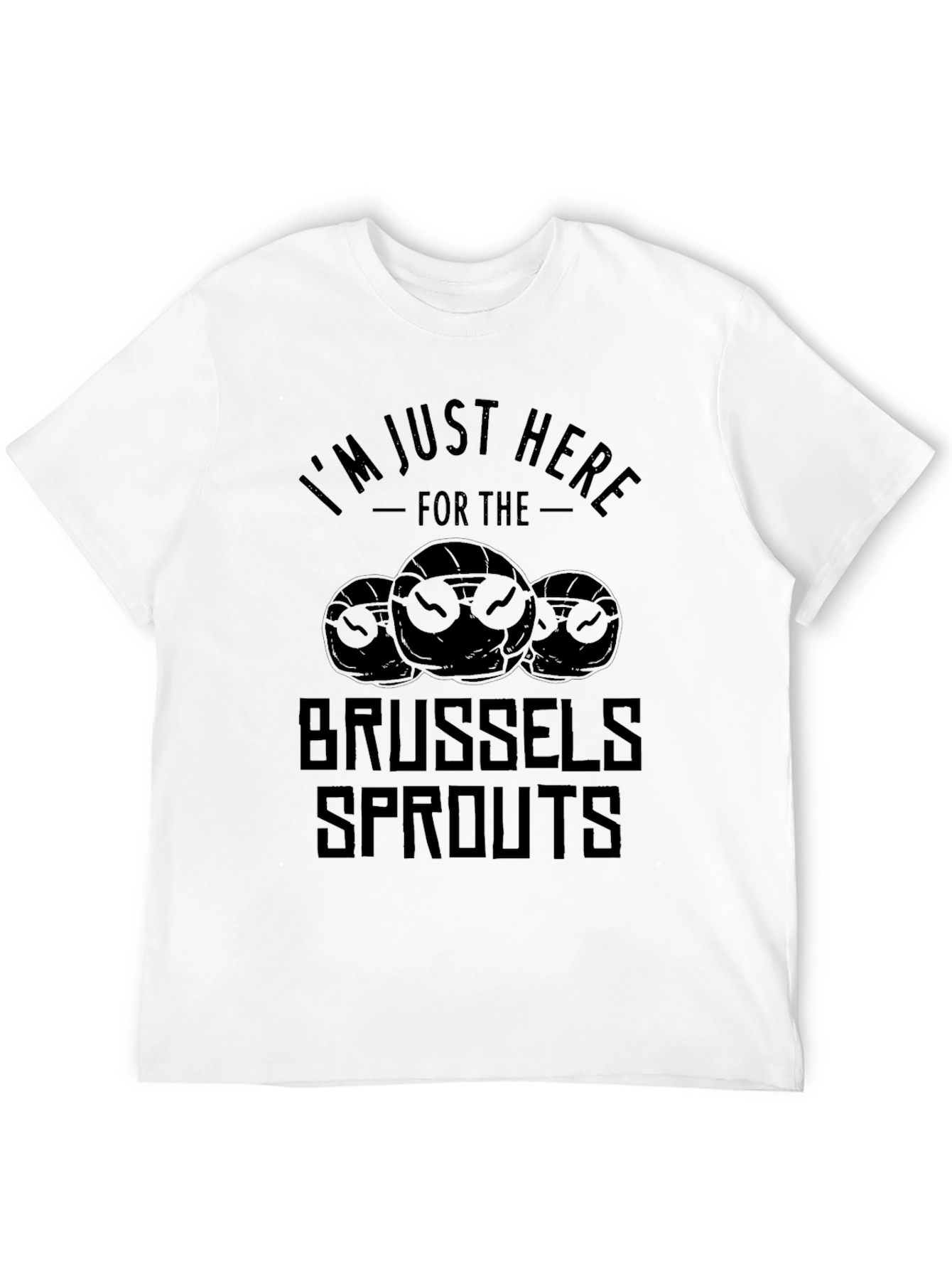 Brussels Sprouts Graphic Tee - Black