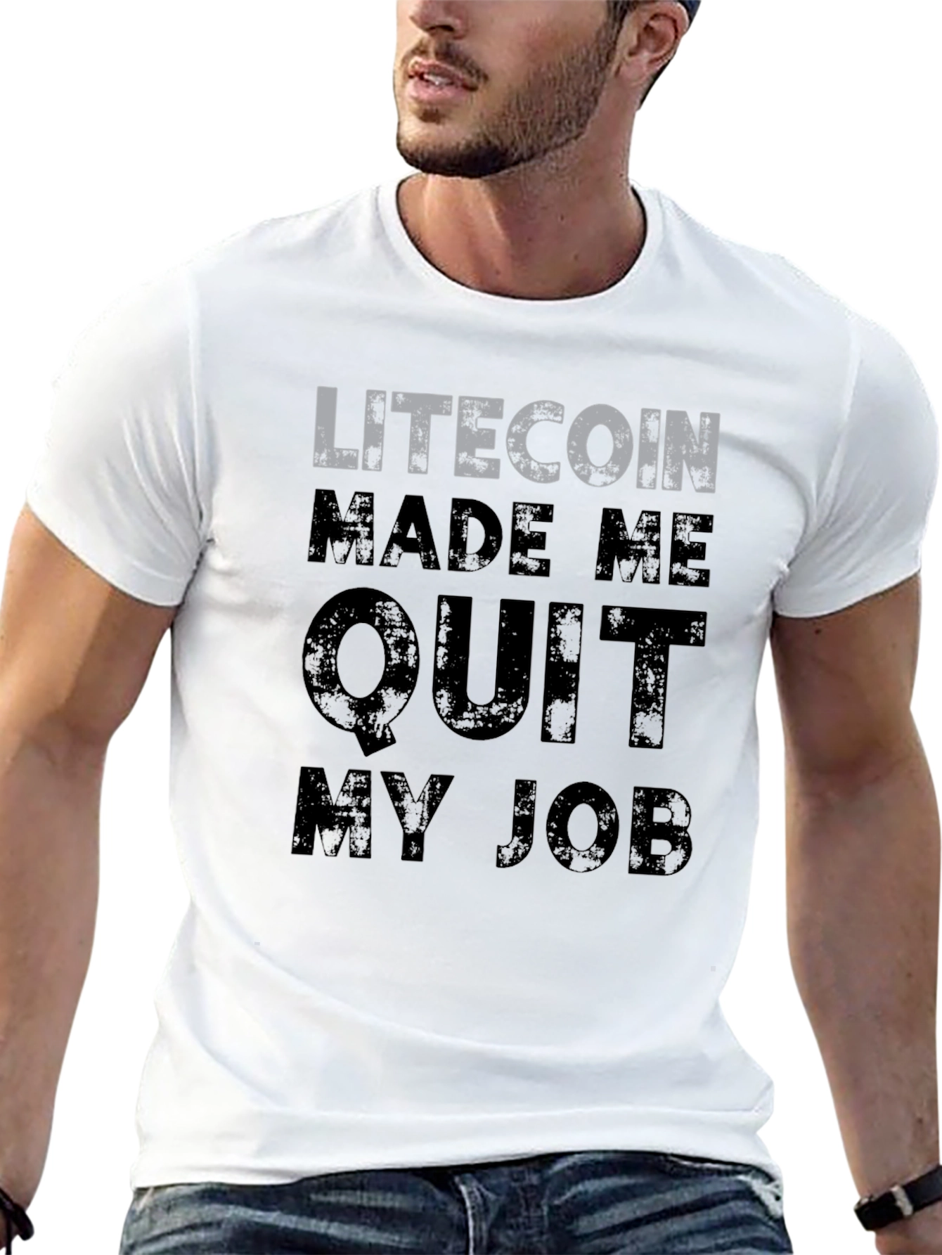 Litecoin Made Me Quit My Job T-Shirt