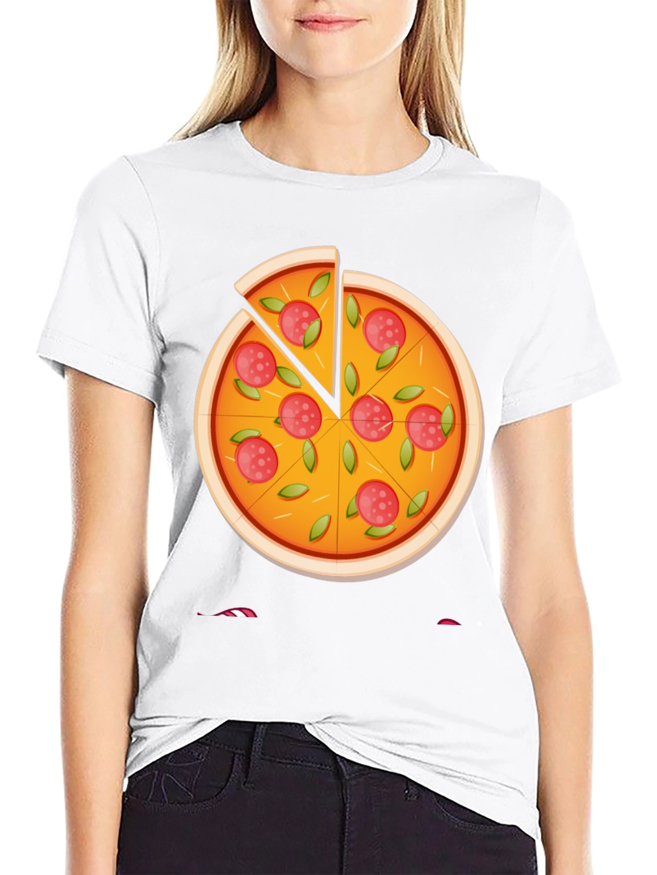 Pizza Graphic T-Shirt - Slice of Style!