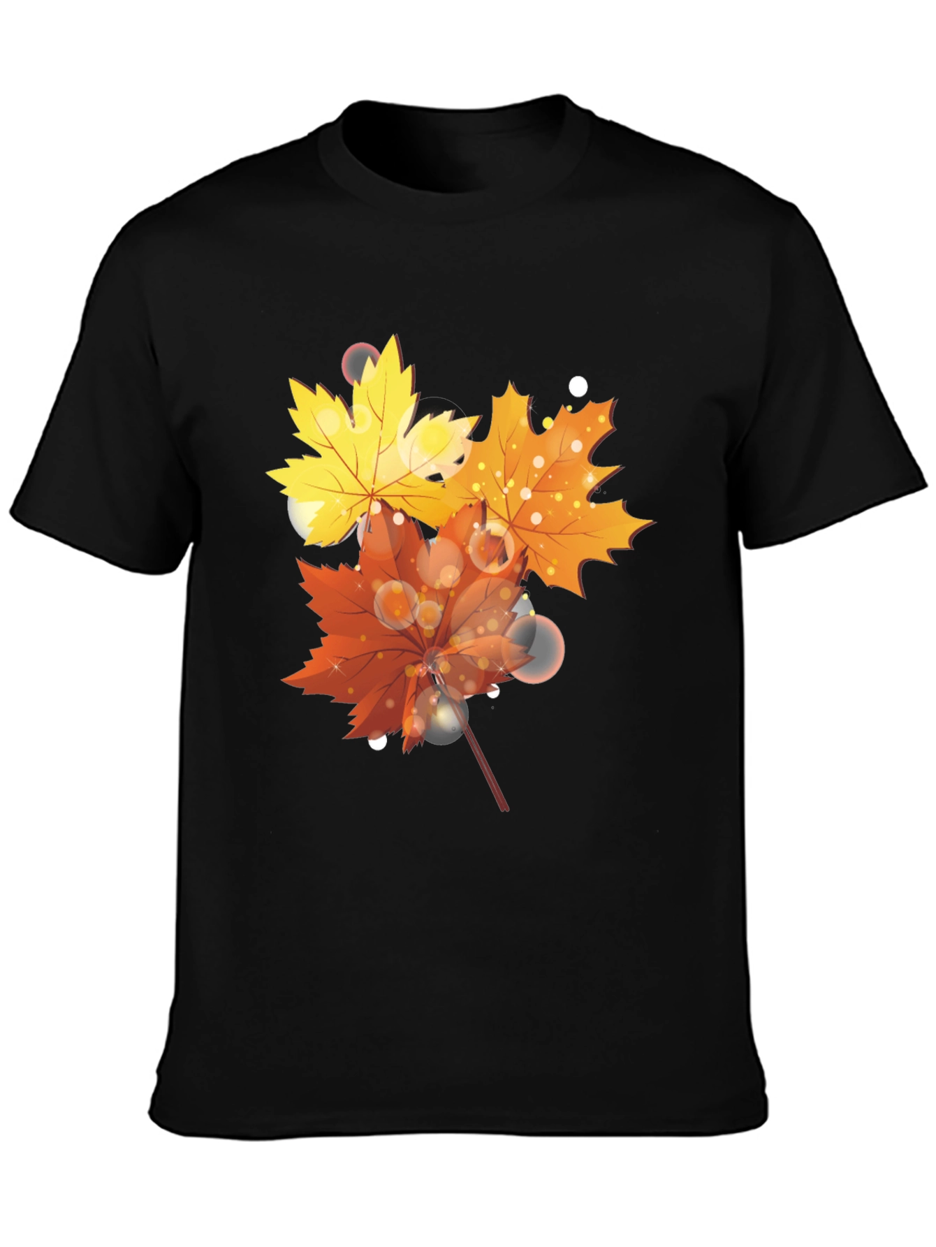 Autumn Leaves T-Shirt - Stylish Fall Design
