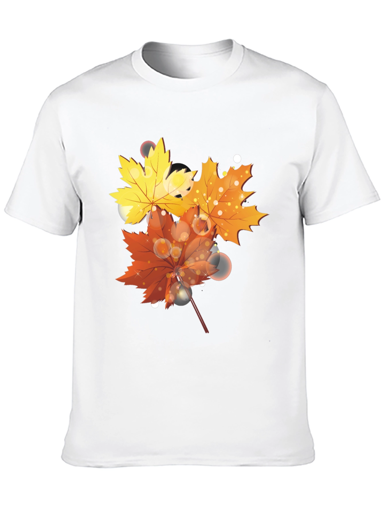 Autumn Leaves T-Shirt - Stylish Fall Design