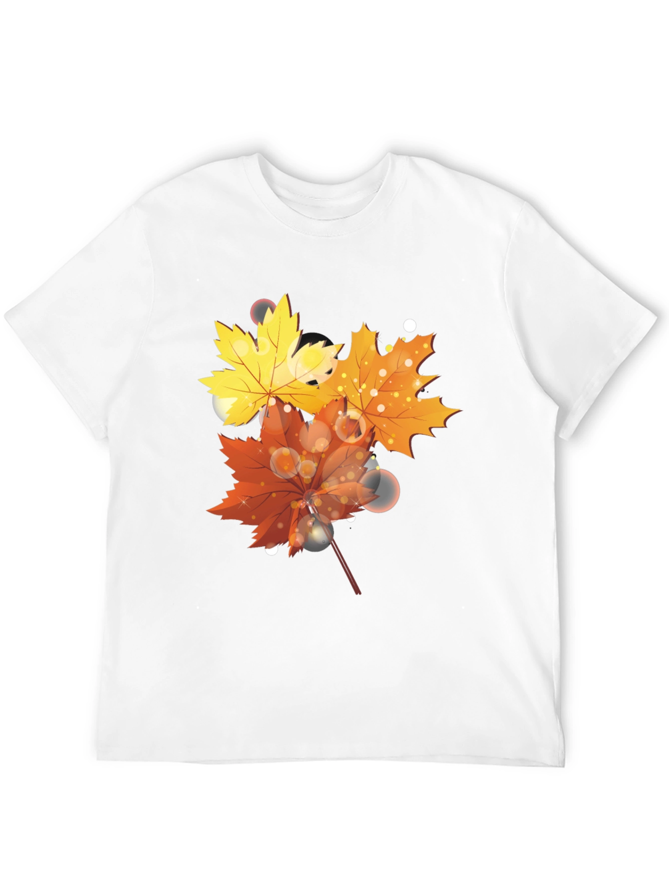 Autumn Leaves T-Shirt - Stylish Fall Design