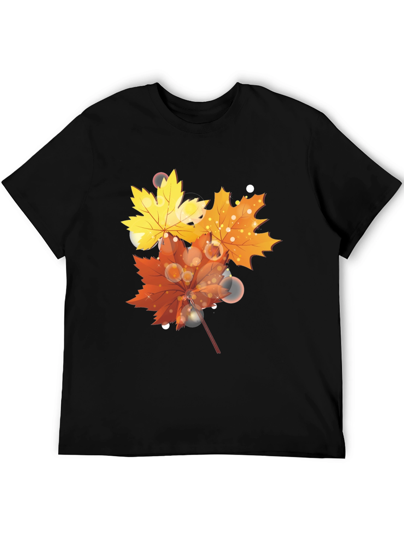 Autumn Leaves T-Shirt - Stylish Fall Design