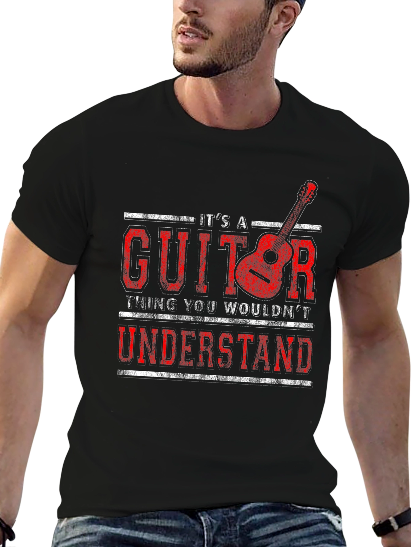 Guitar Thing Graphic Tee - Music Lover Gift