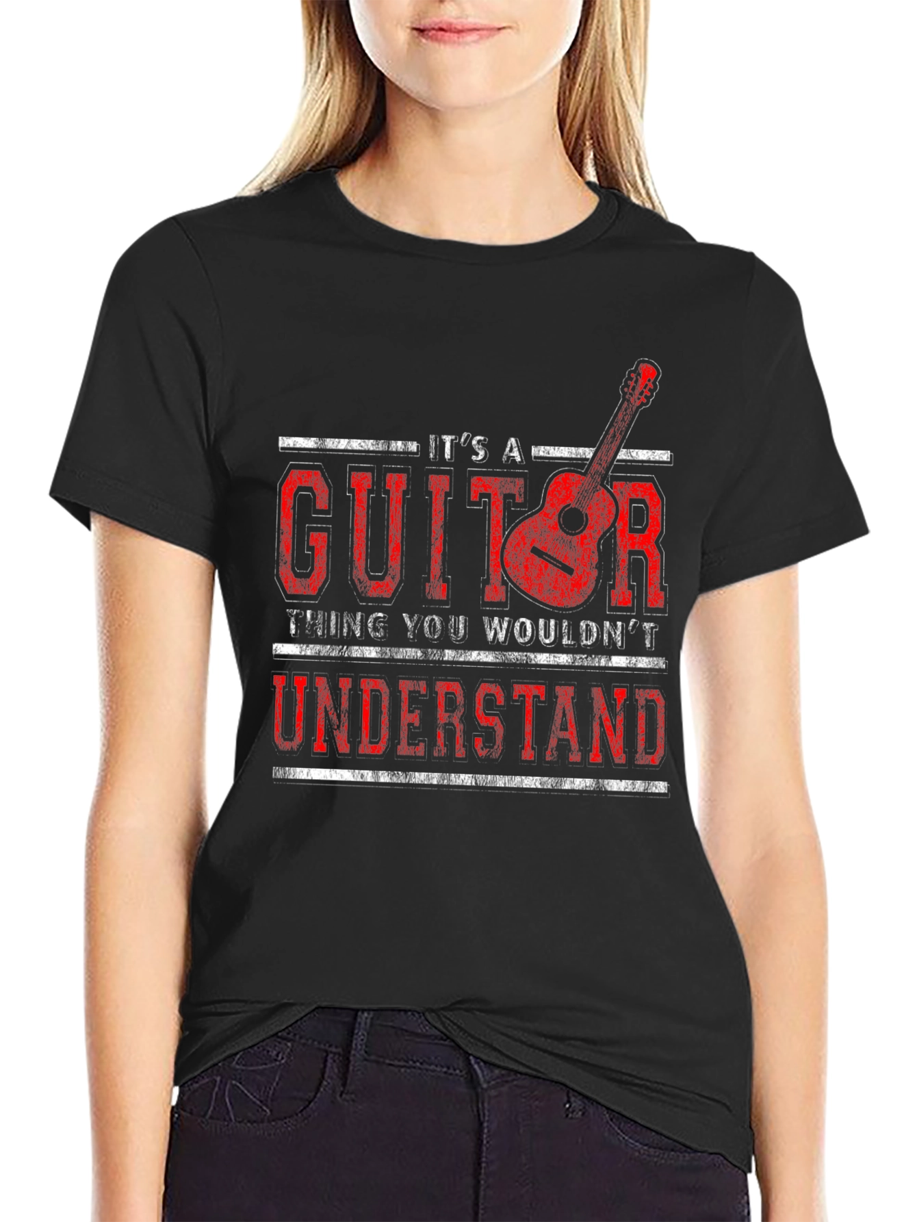 Guitar Thing Graphic Tee - Music Lover Gift