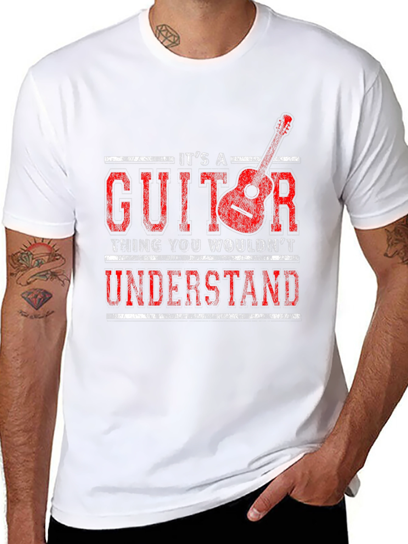 Guitar Thing Graphic Tee - Music Lover Gift