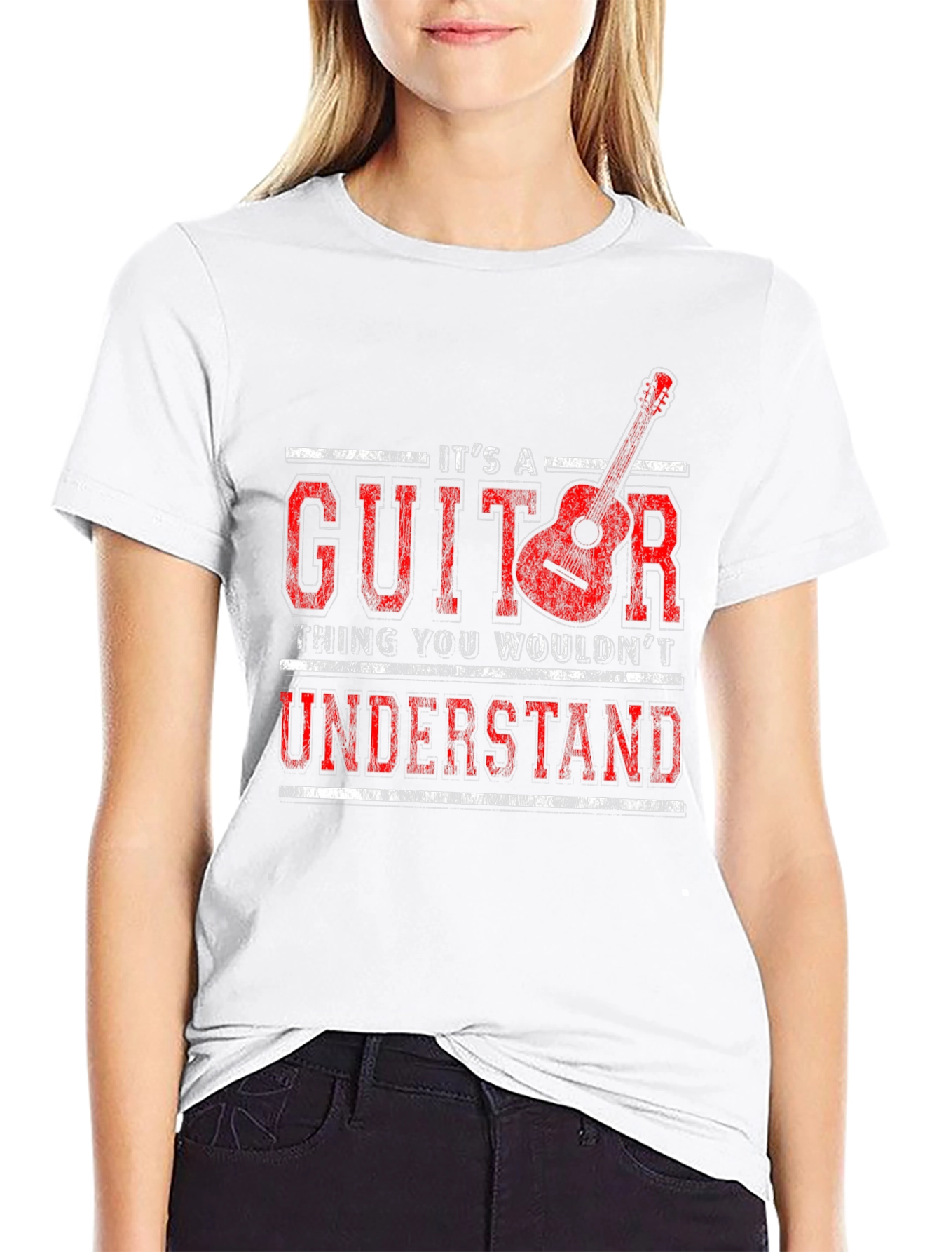 Guitar Thing Graphic Tee - Music Lover Gift