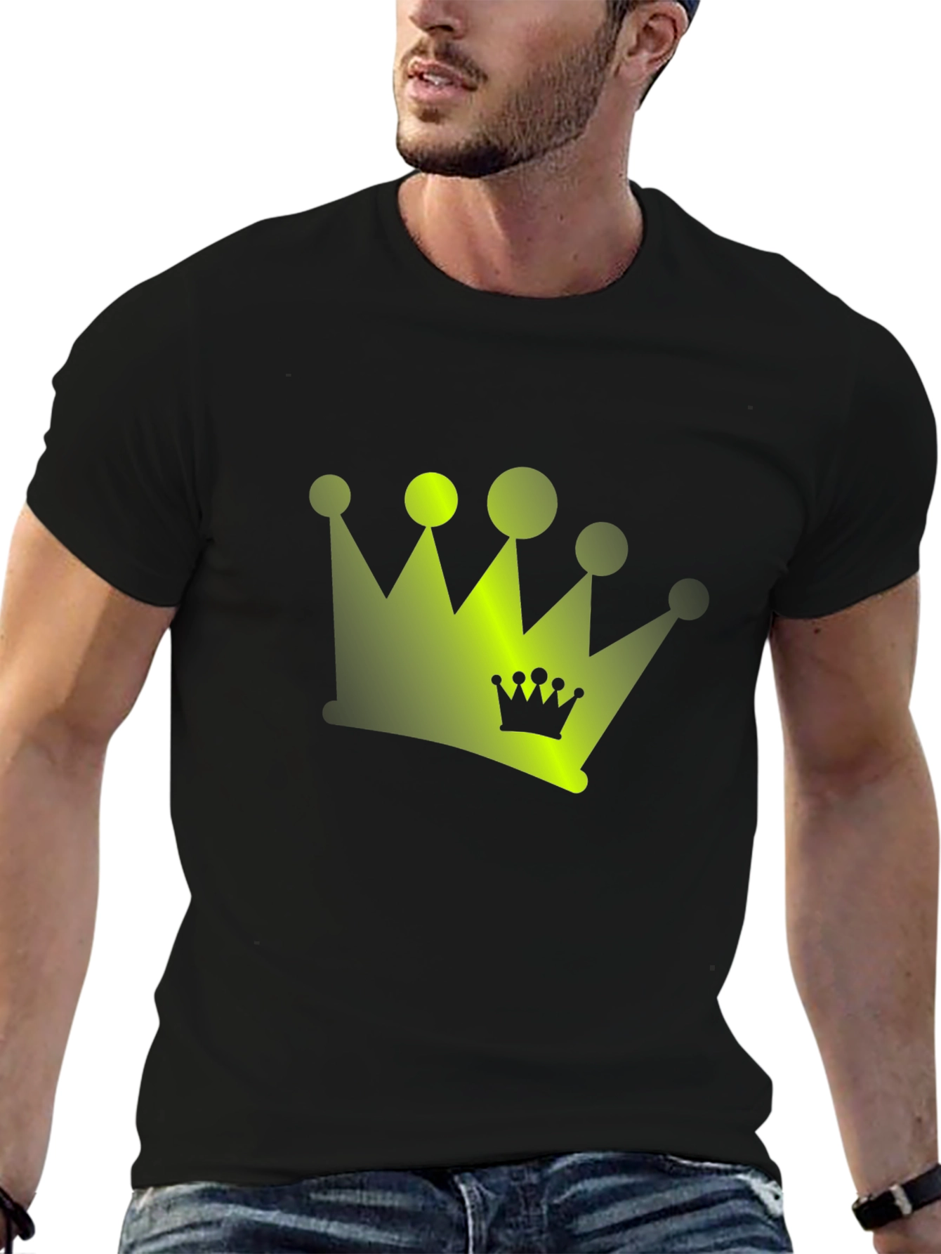 Crown Graphic Tee - Trendy Streetwear