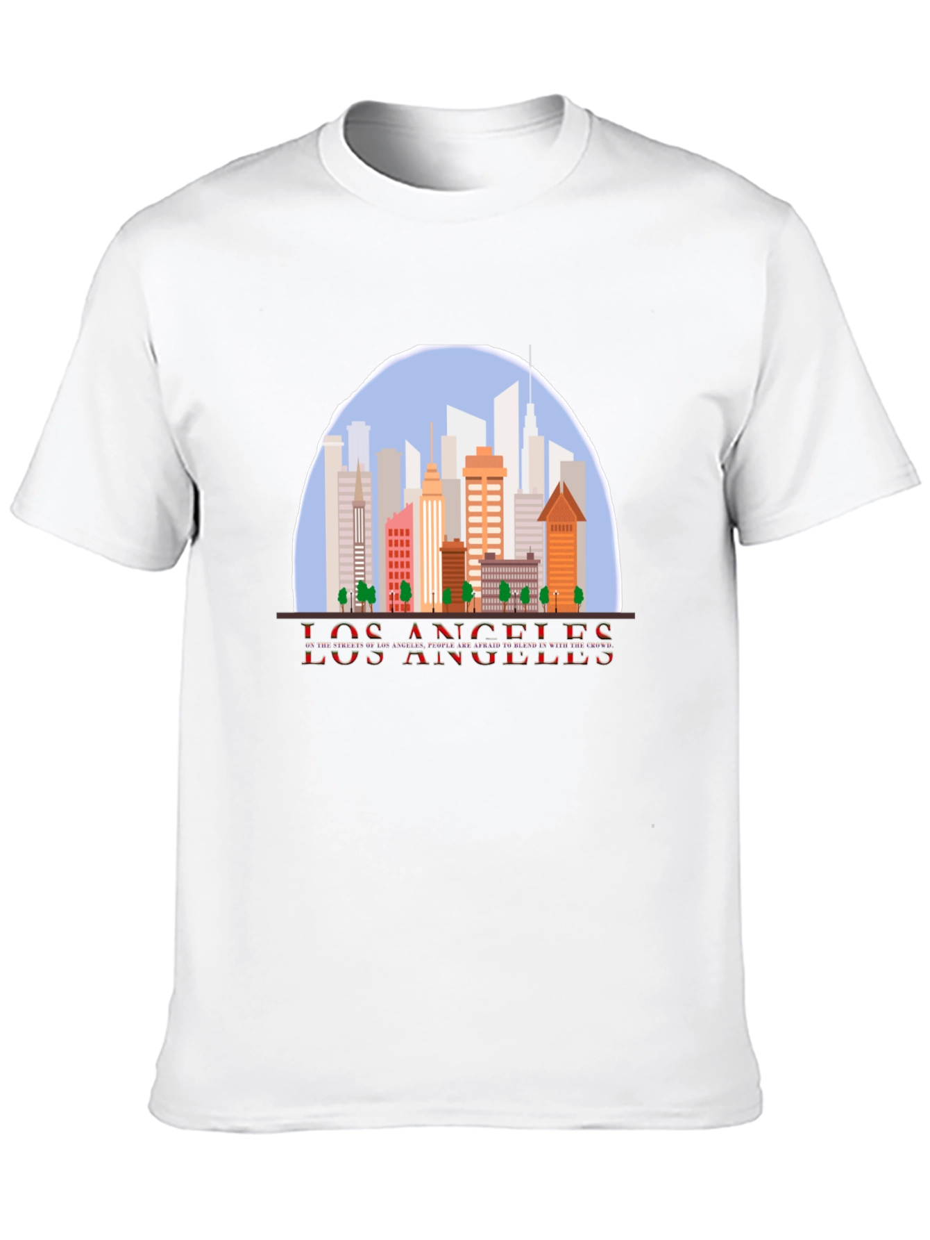 Los Angeles Skyline Graphic T-Shirt