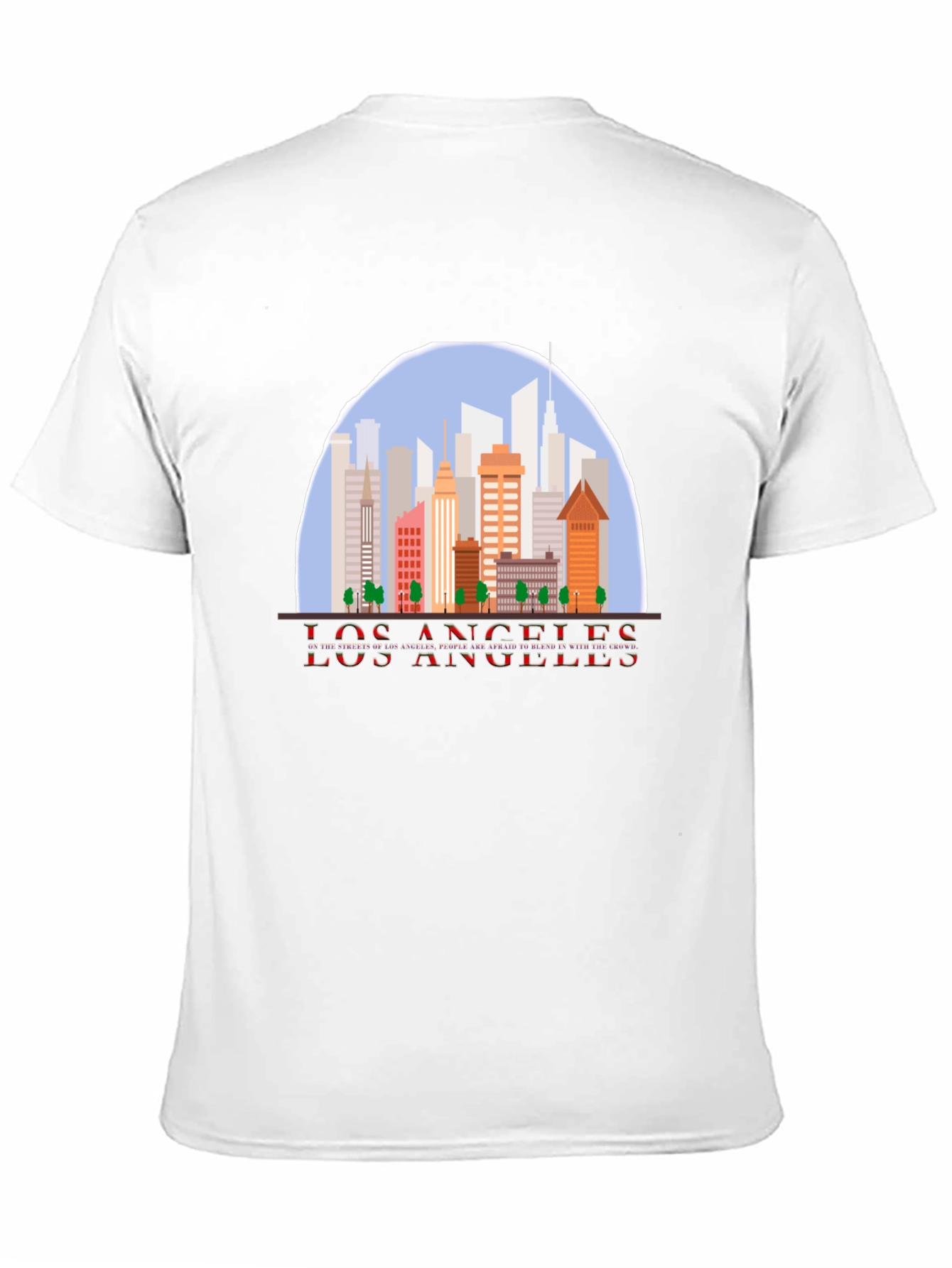 Los Angeles Skyline Graphic T-Shirt