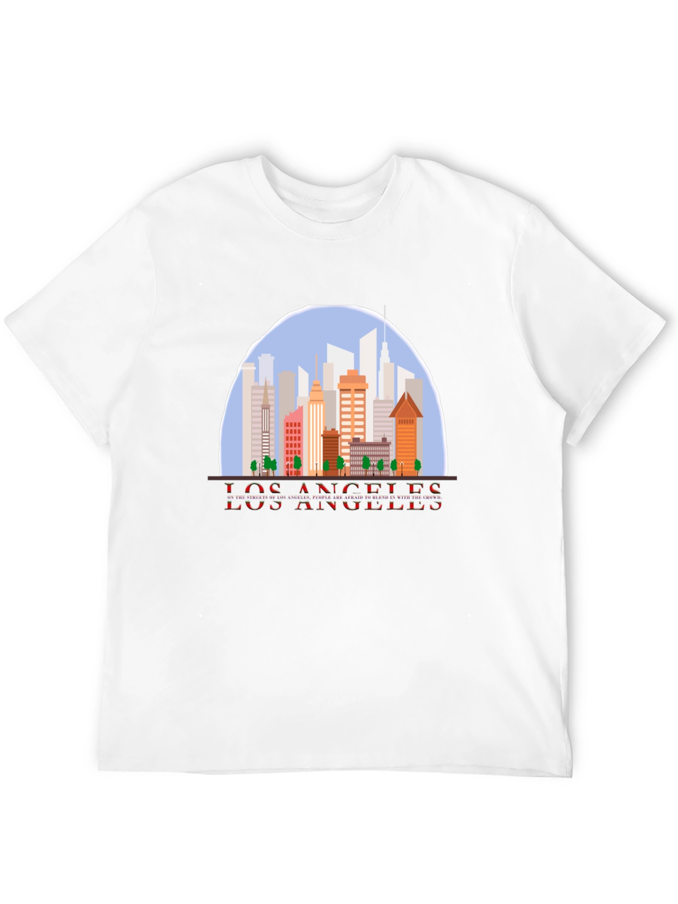 Los Angeles Skyline Graphic T-Shirt