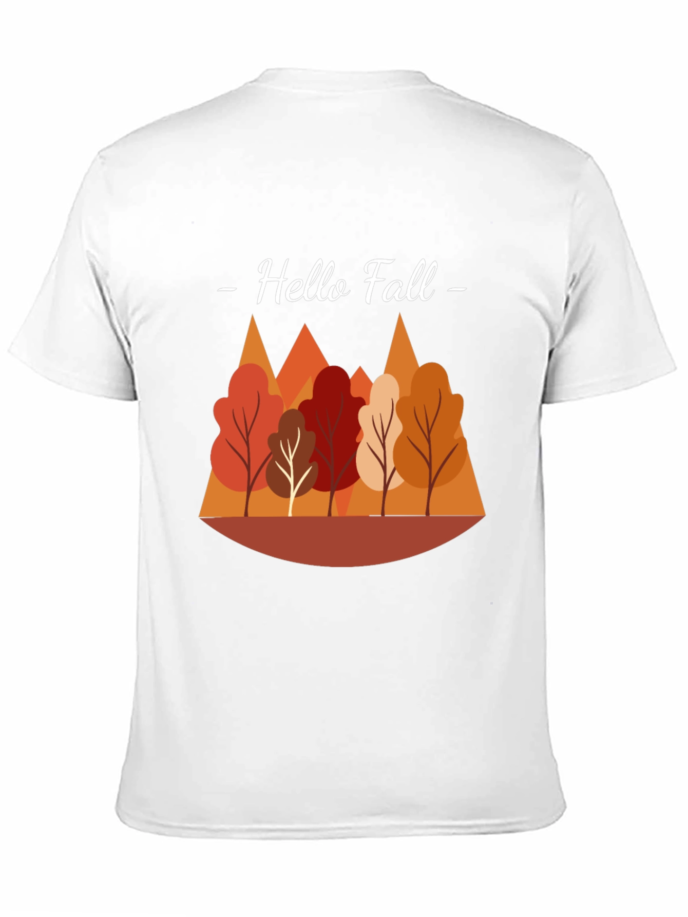 Hello Fall Graphic Tee - Autumn Season Apparel