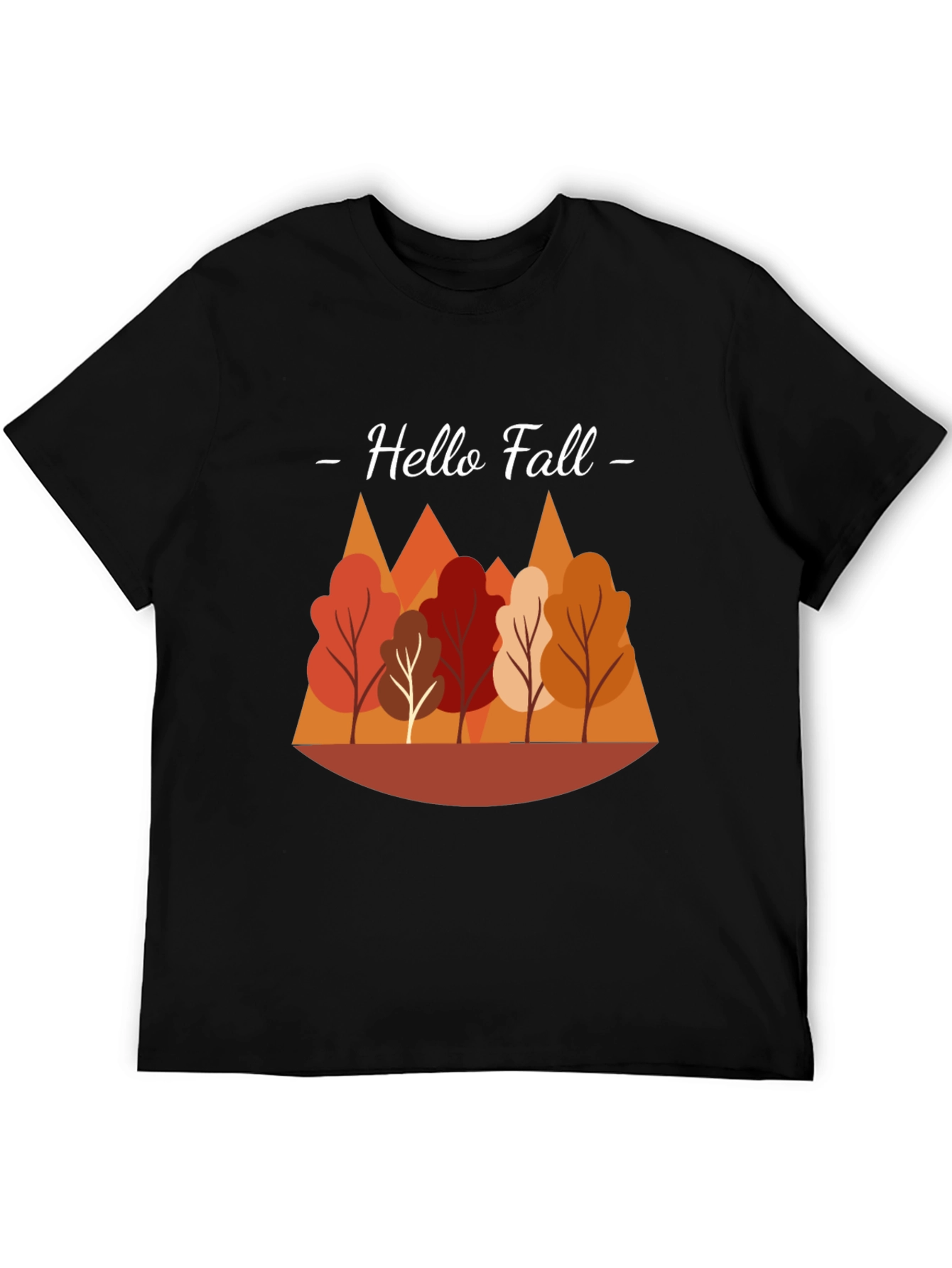 Hello Fall Graphic Tee - Autumn Season Apparel