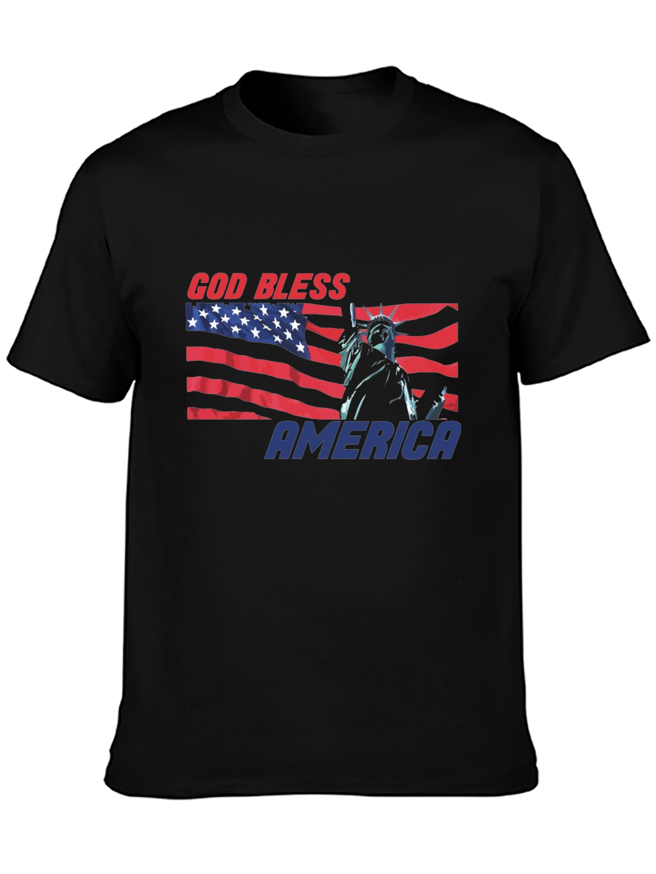 God Bless America Graphic T-Shirt
