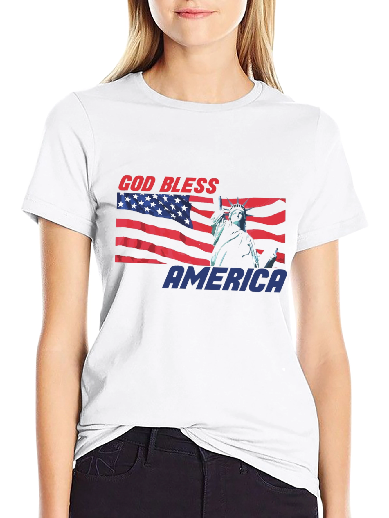 God Bless America Graphic T-Shirt