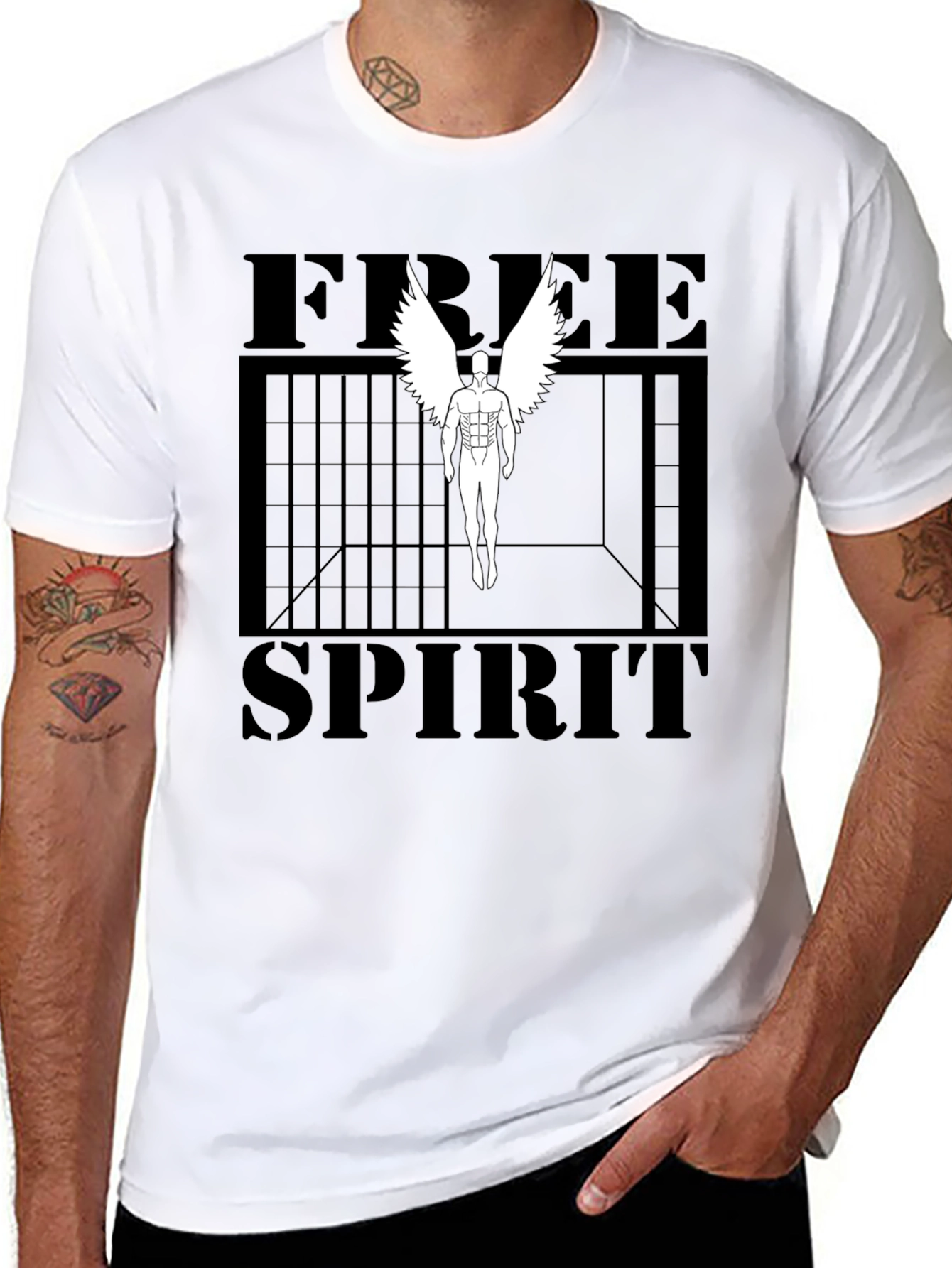 Free Spirit Graphic T-Shirt
