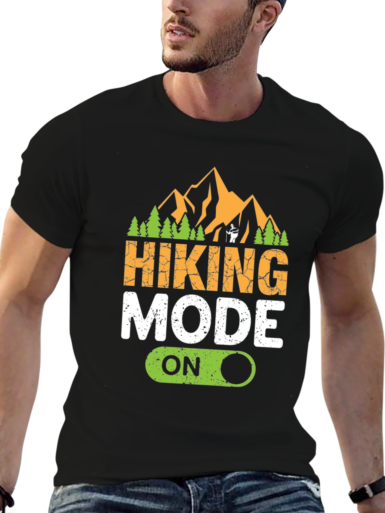 Hiking Mode On T-Shirt - Adventure Apparel