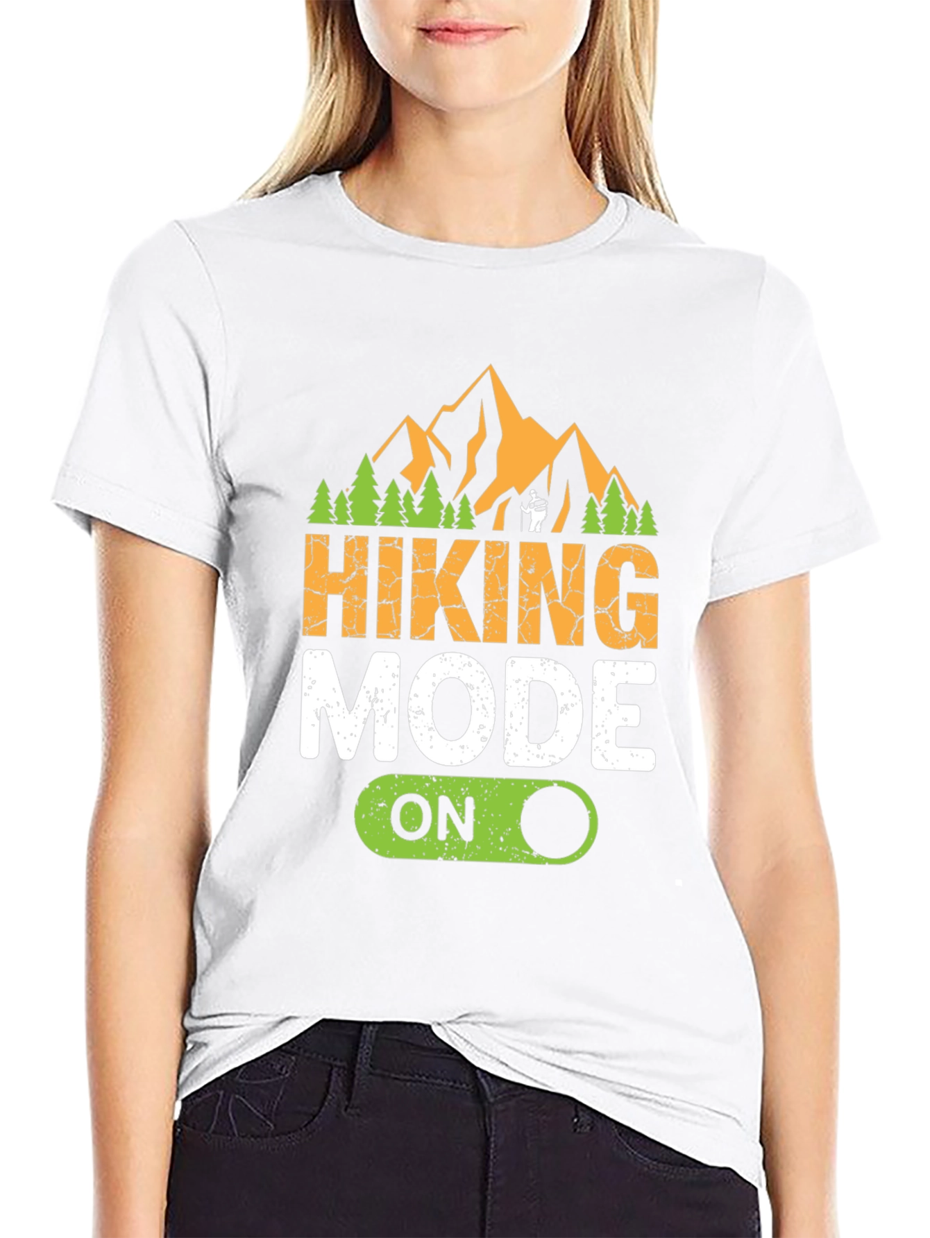 Hiking Mode On T-Shirt - Adventure Apparel