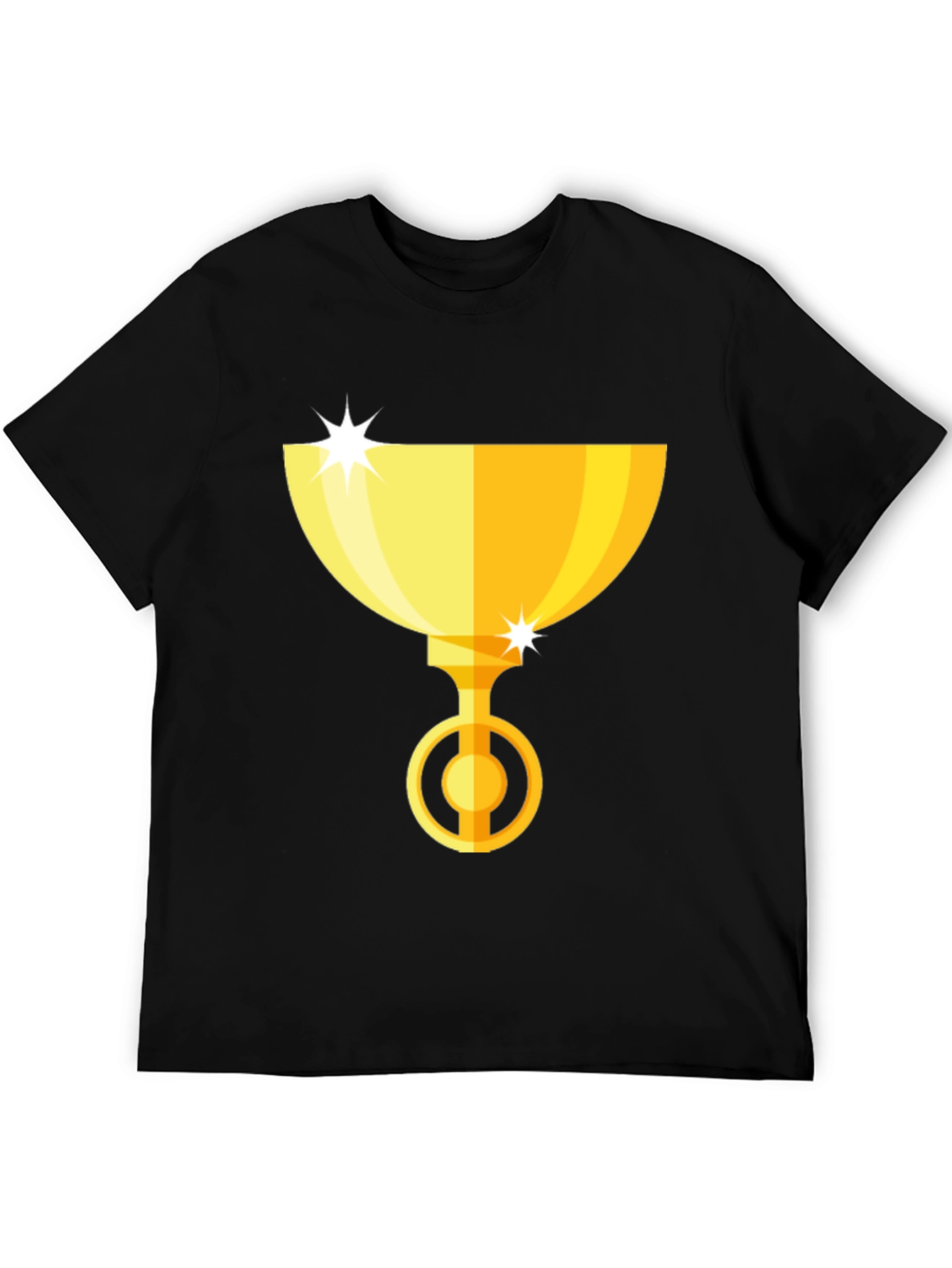 Gold Trophy Graphic Tee - Winners Style!