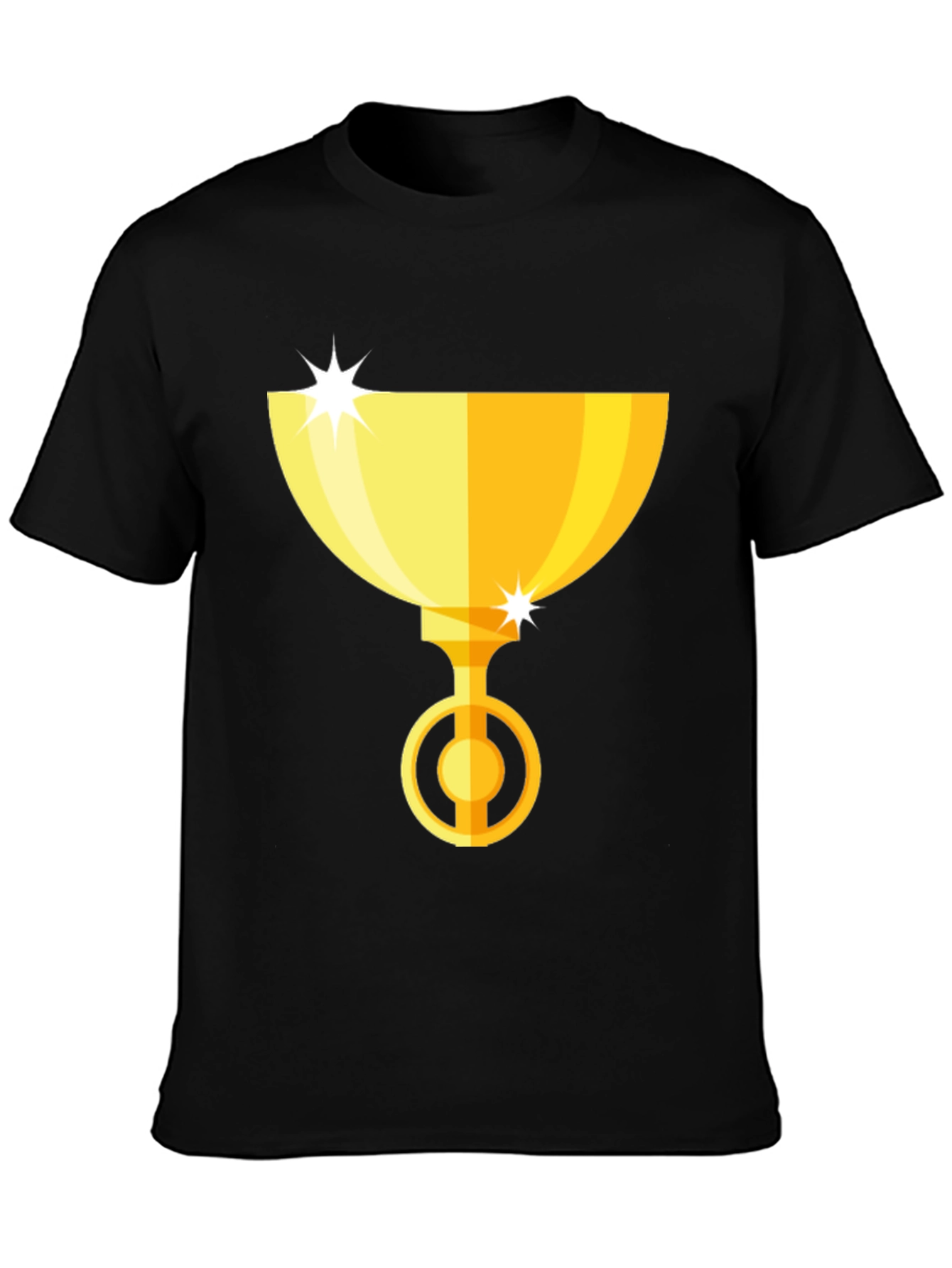Gold Trophy Graphic Tee - Winners Style!