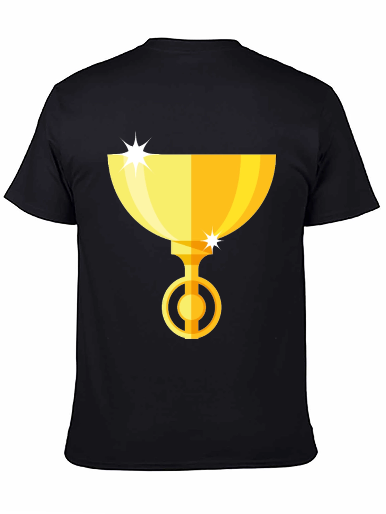 Gold Trophy Graphic Tee - Winners Style!