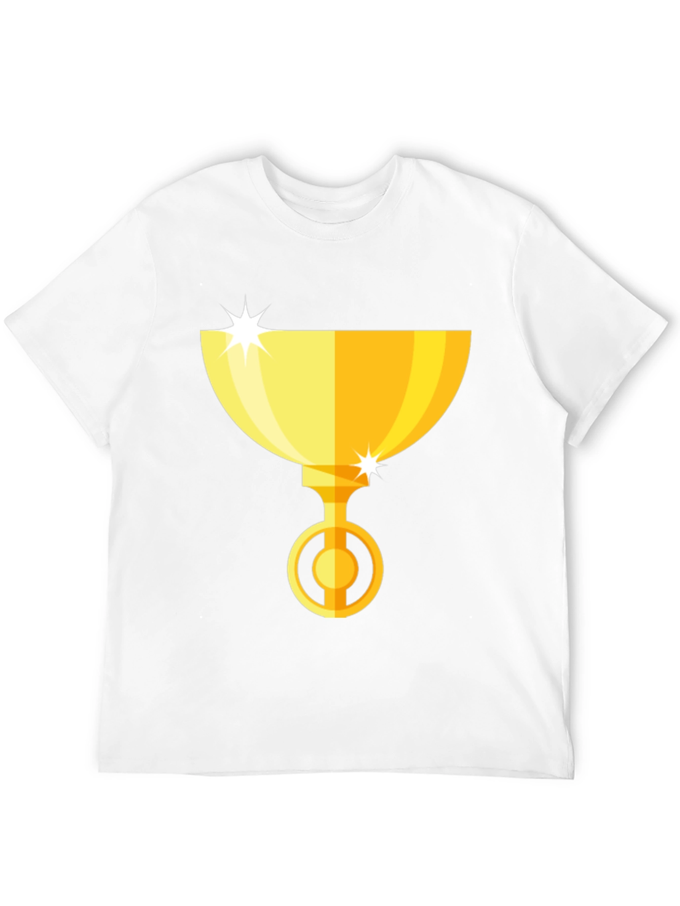 Gold Trophy Graphic Tee - Winners Style!