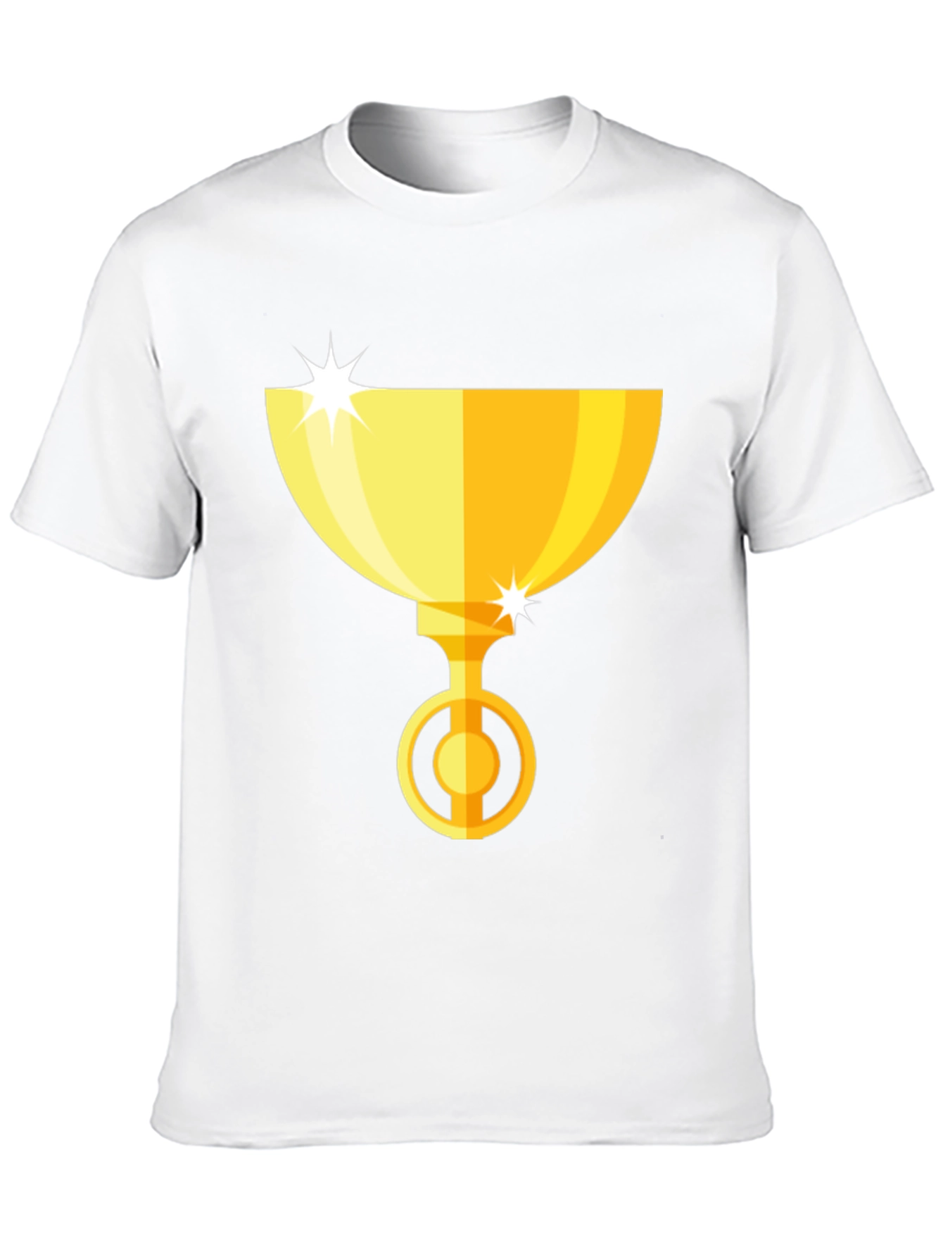 Gold Trophy Graphic Tee - Winners Style!