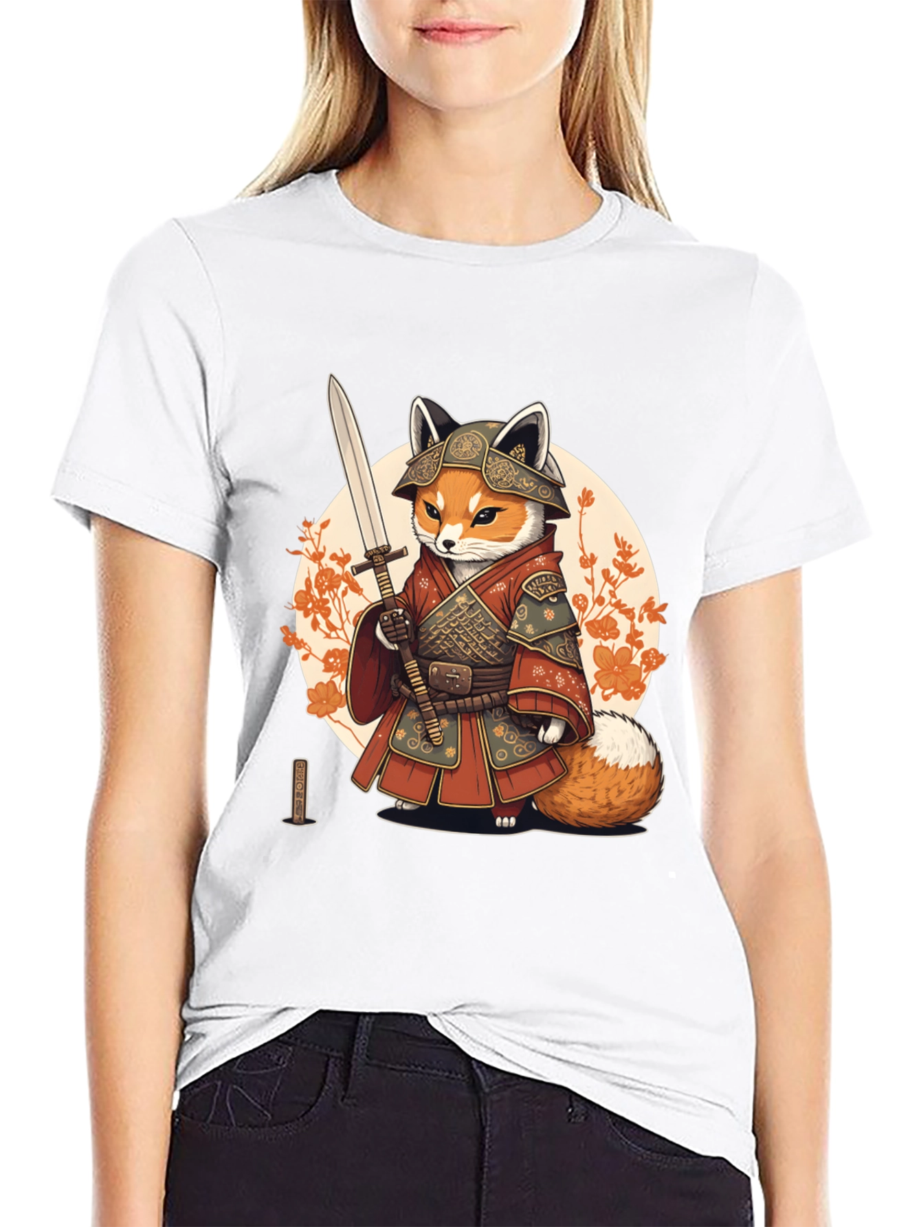 Samurai Fox Graphic Tee