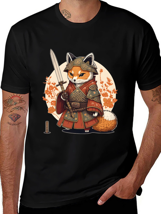 Samurai Fox Graphic Tee