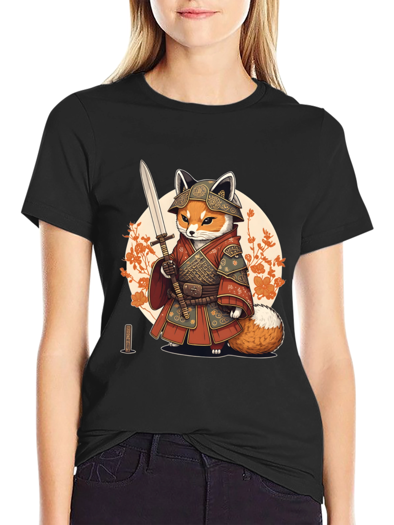 Samurai Fox Graphic Tee